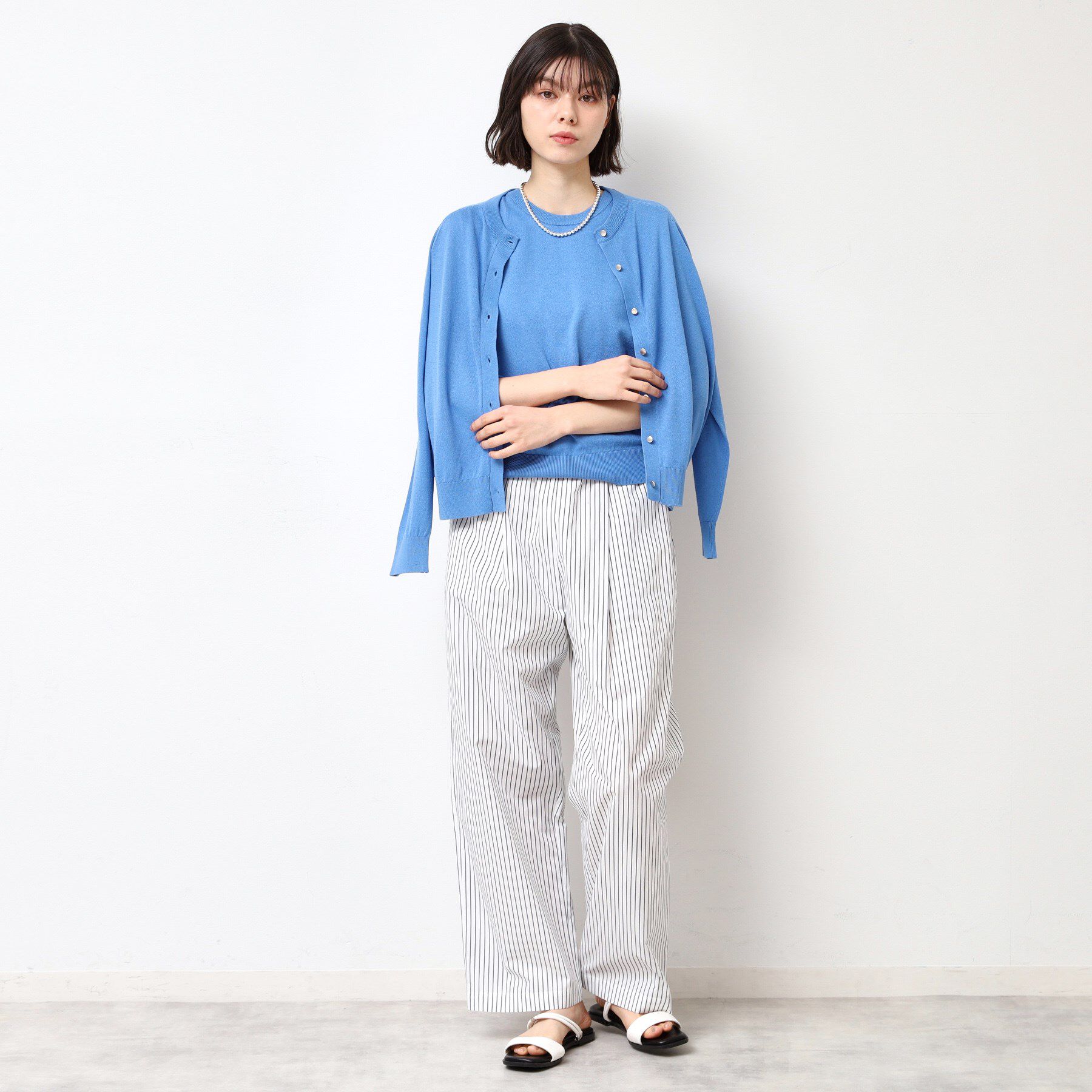 Dessin「【洗える・2点セット】アンサンブルニット（S～L）」|カーディガン|