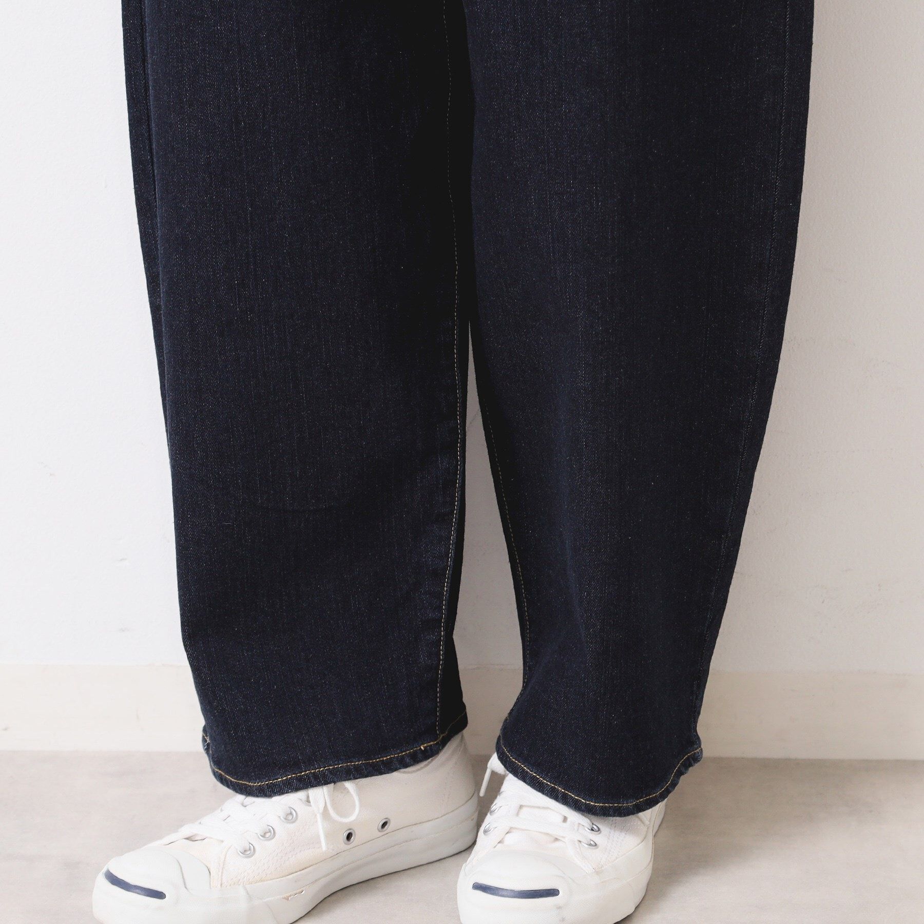 Dessin「【洗える】デニムカーブパンツ」|デニム|