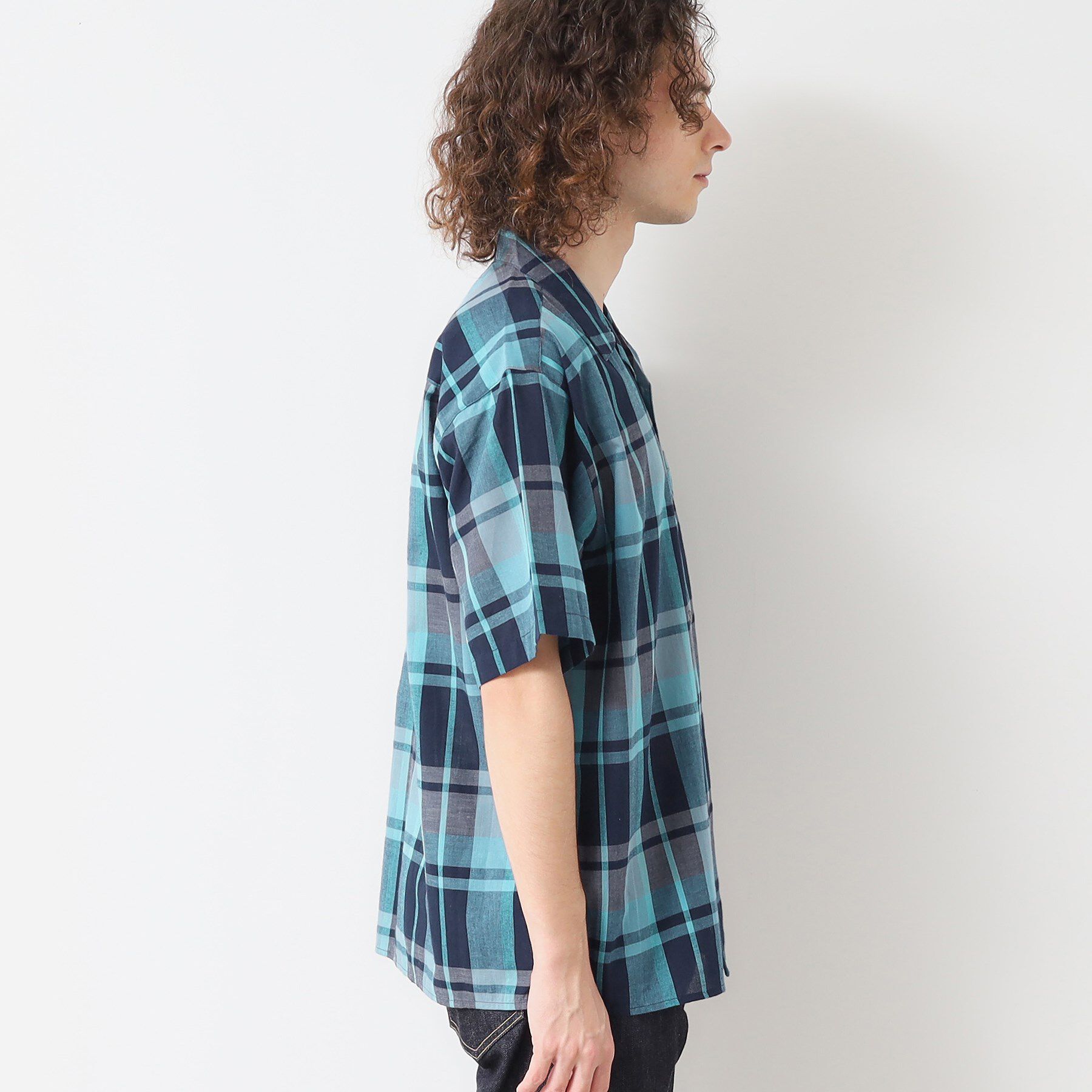 Dessin「【洗える】マドラスチェック柄シャツ」|シャツ・ブラウス|