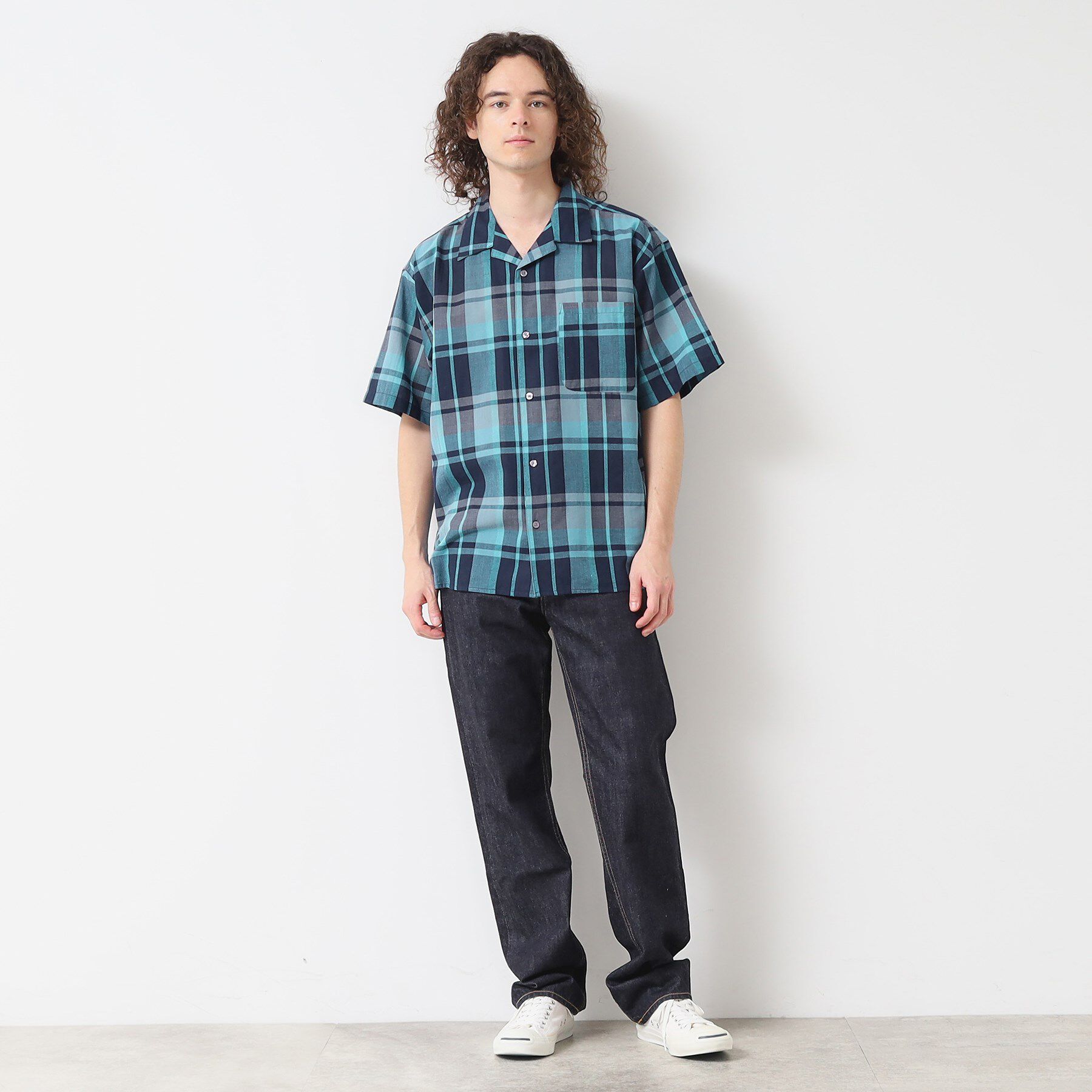 Dessin「【洗える】マドラスチェック柄シャツ」|シャツ・ブラウス|