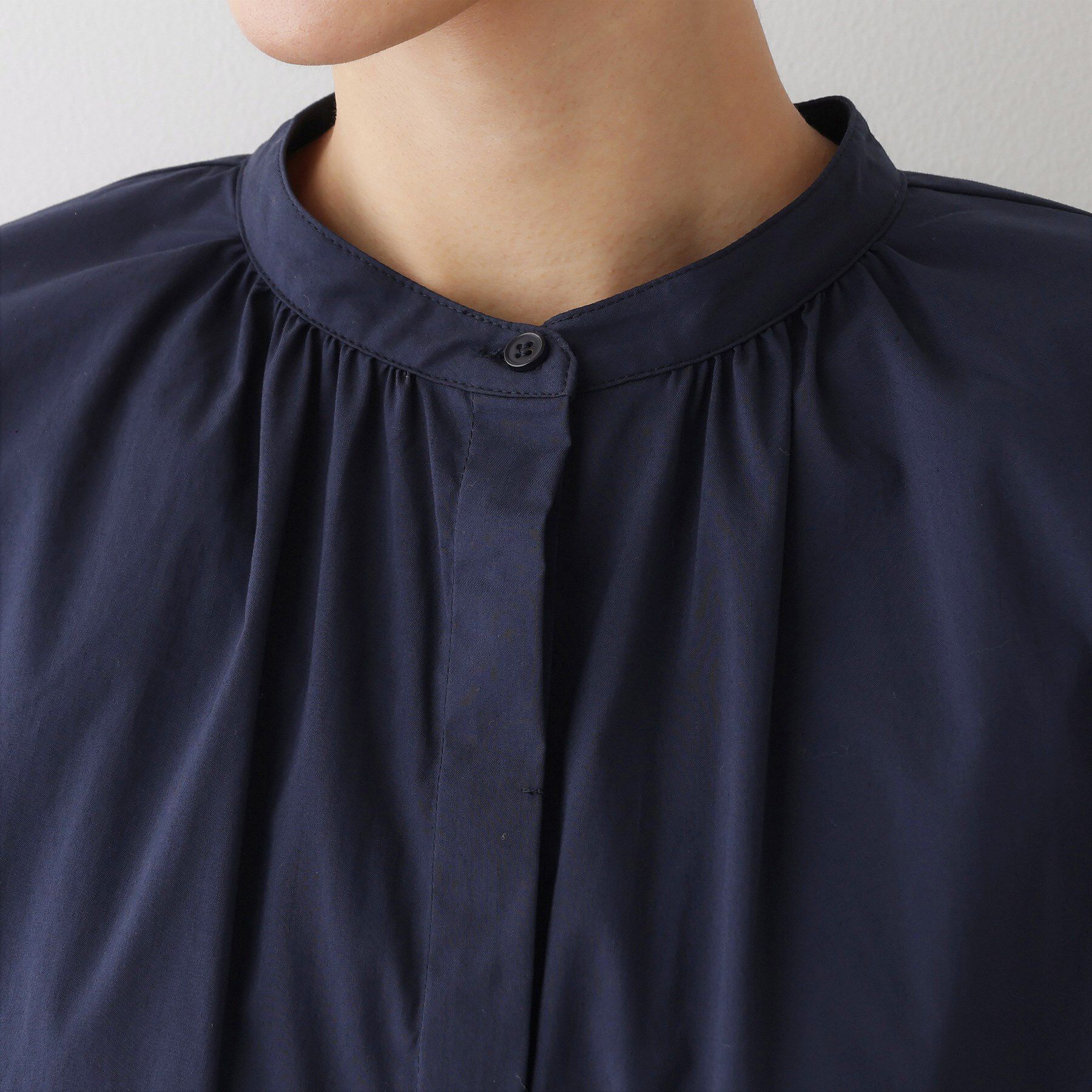 Dessin「【洗える】ラグランスリーブチュニックシャツ」|チュニック|