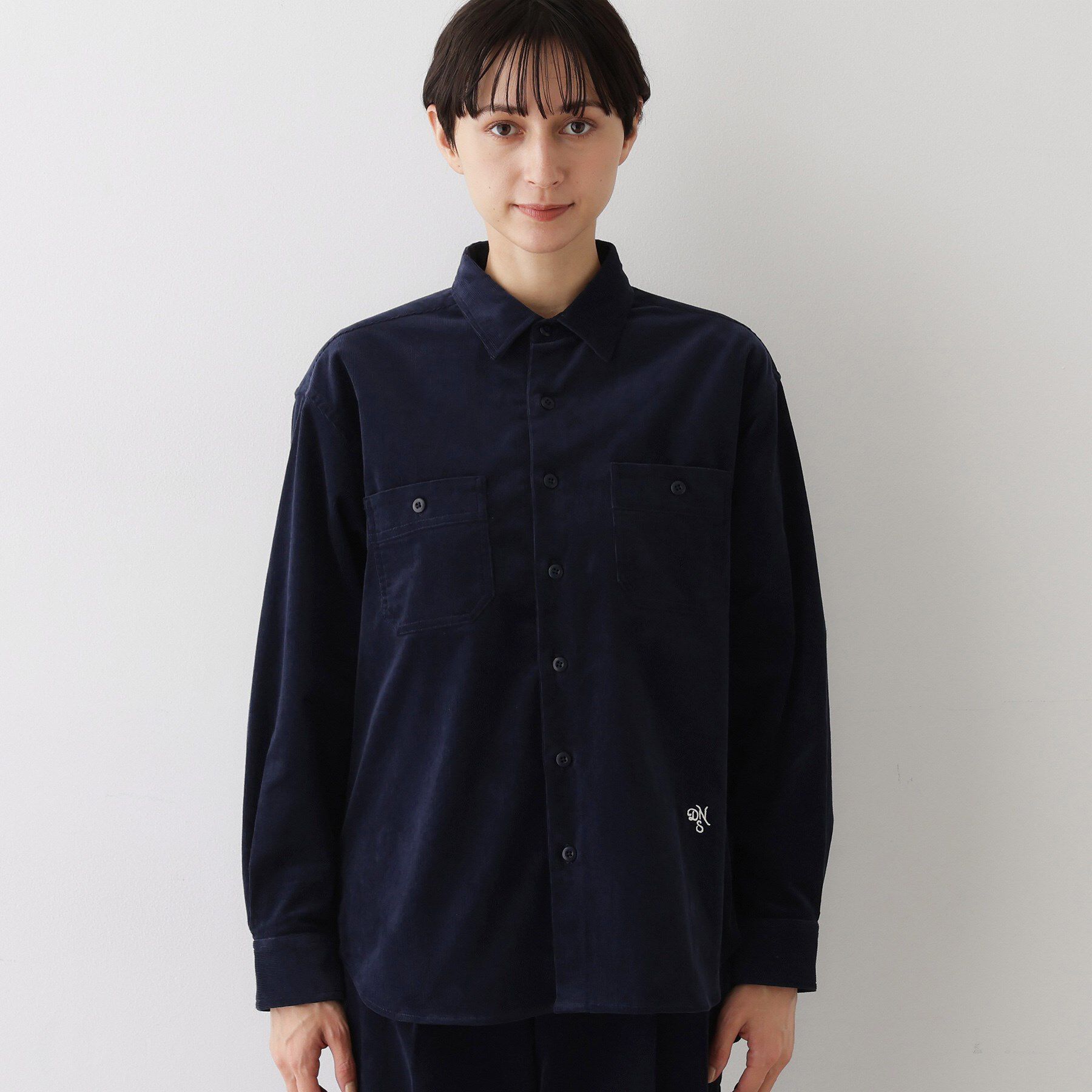 Dessin「【ユニセックス/セットアップ可】コーデュロイシャツ」|シャツ・ブラウス|