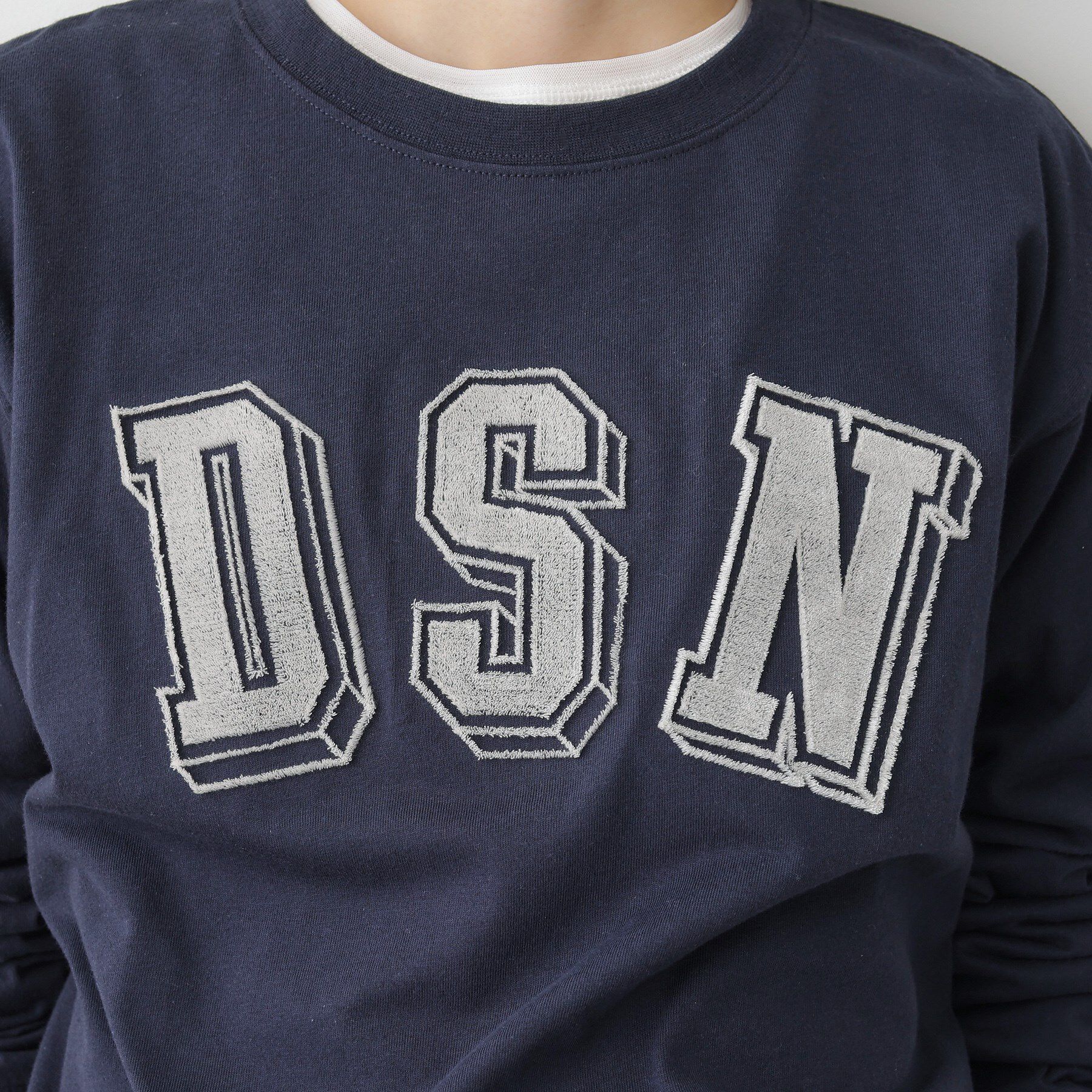 Dessin「【ユニセックス/洗える】ビッグロゴロンT」|Tシャツ・カットソー|