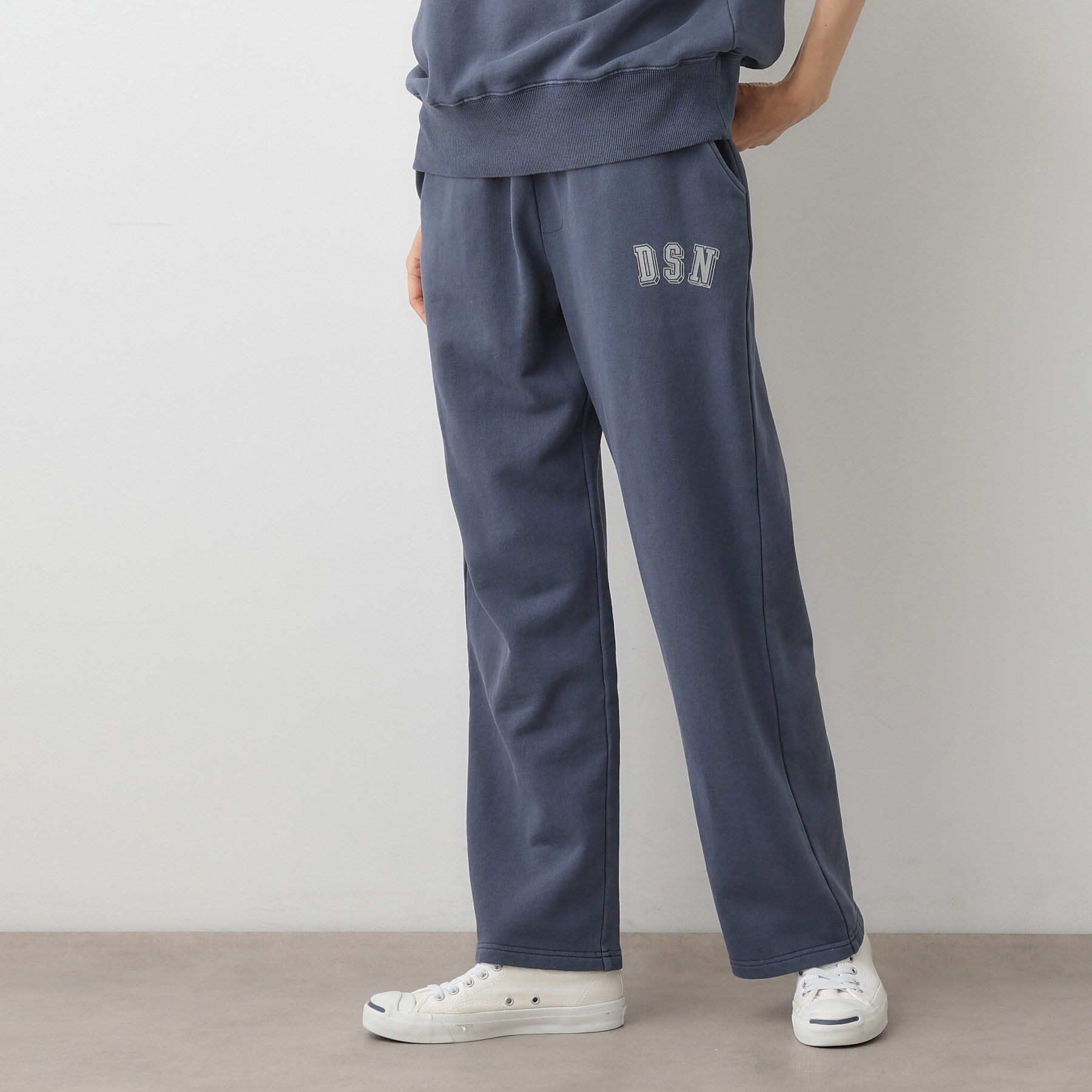 Dessin「【ユニセックス/セットアップ可】ピグメントスウェットパンツ」|その他|ブルー(093)