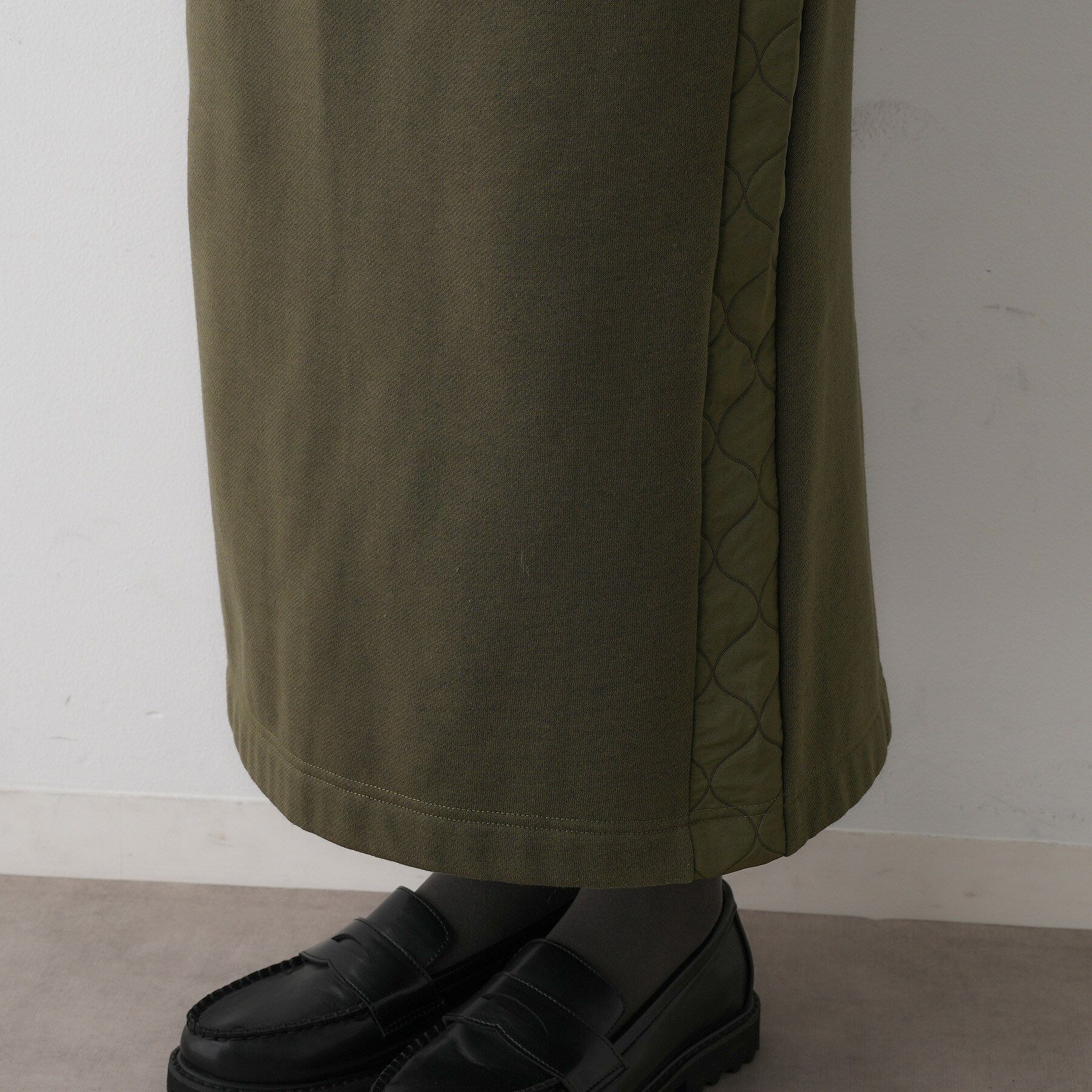 Dessin「【セットアップ可/ウエストゴム】裏毛Iラインスカート」|スカート|