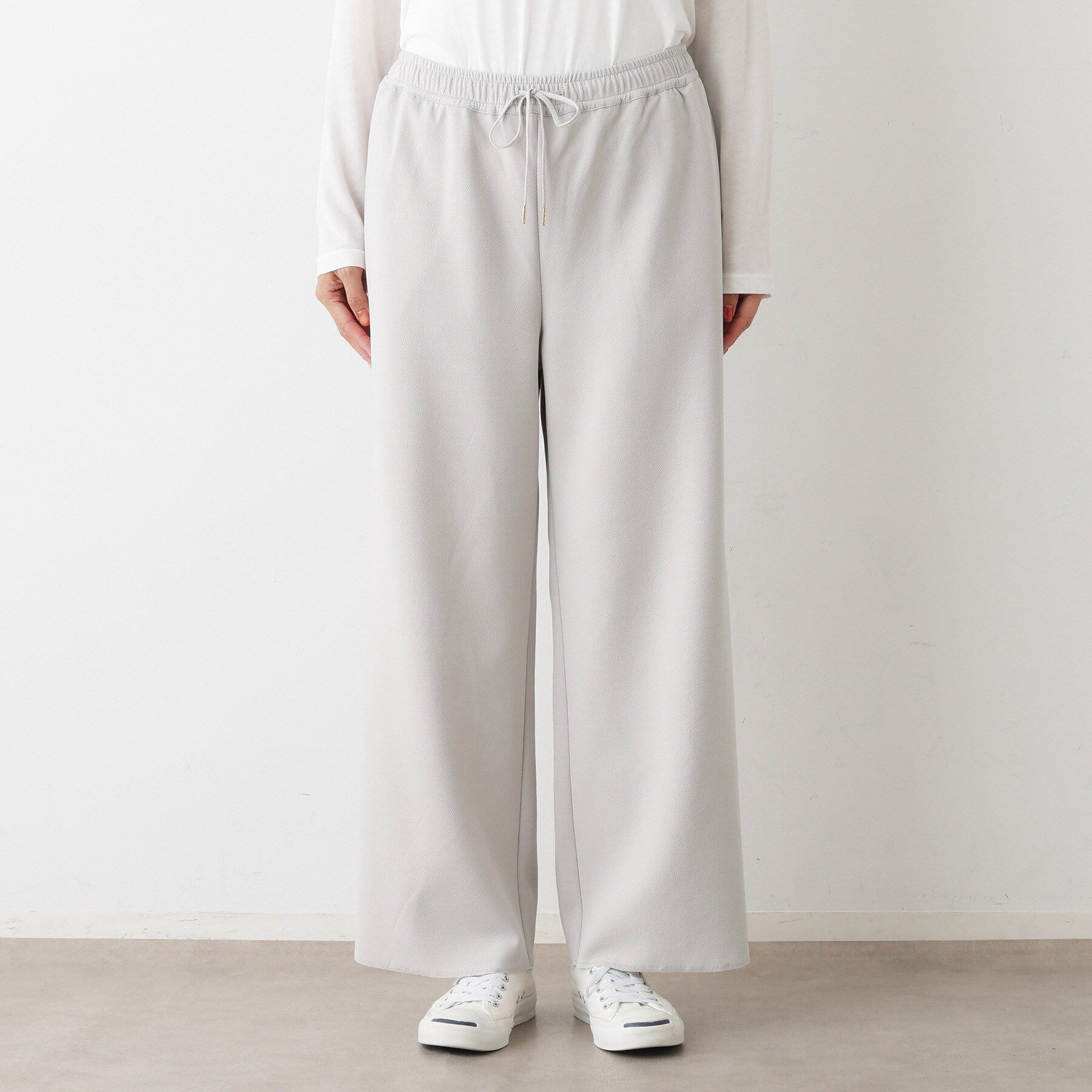 Dessin「【セットアップ可/洗える】ドライタッチジョーゼットリラクシーパンツ」|その他|