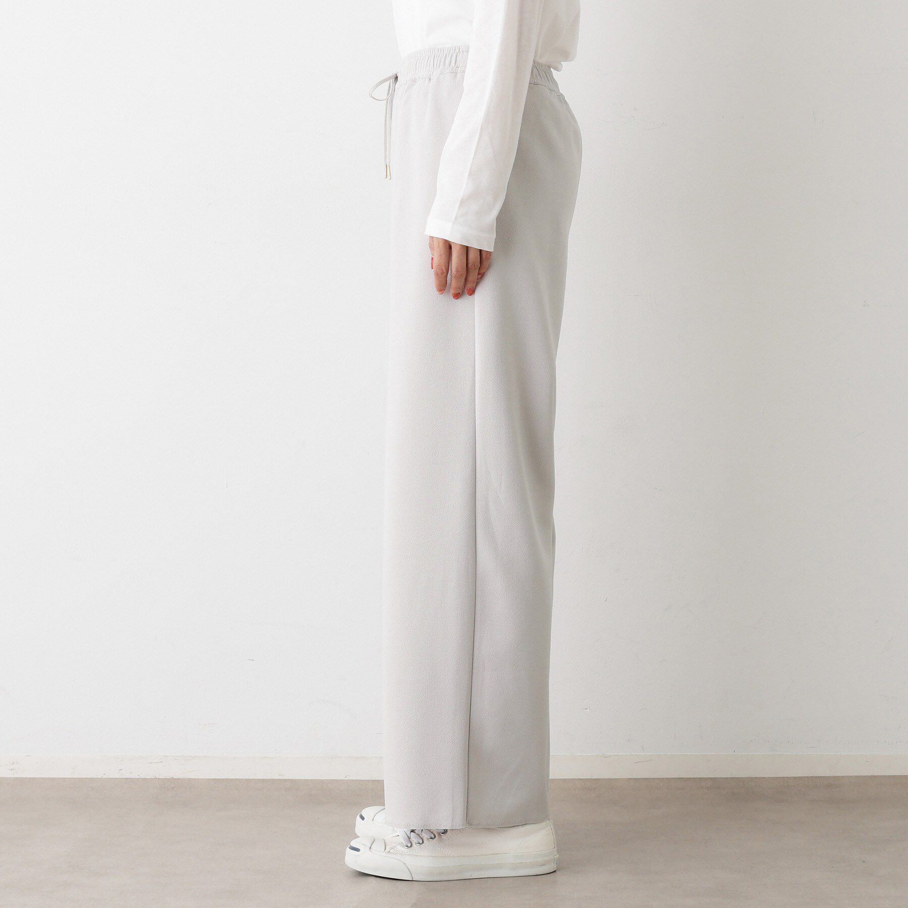 Dessin「【セットアップ可/洗える】ドライタッチジョーゼットリラクシーパンツ」|その他|