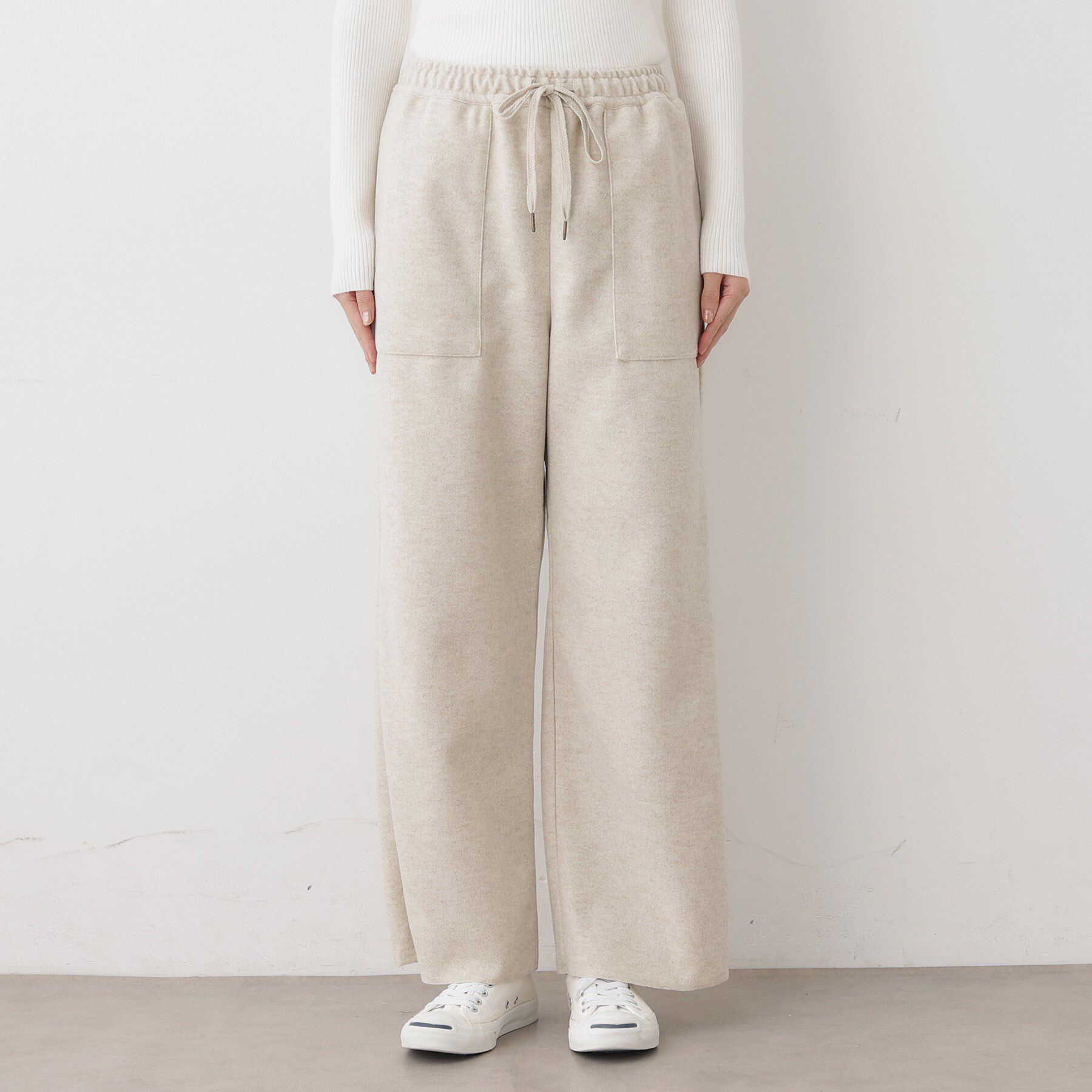 Dessin「【セットアップ可/洗える】メルトンリラクシーパンツ」|その他|