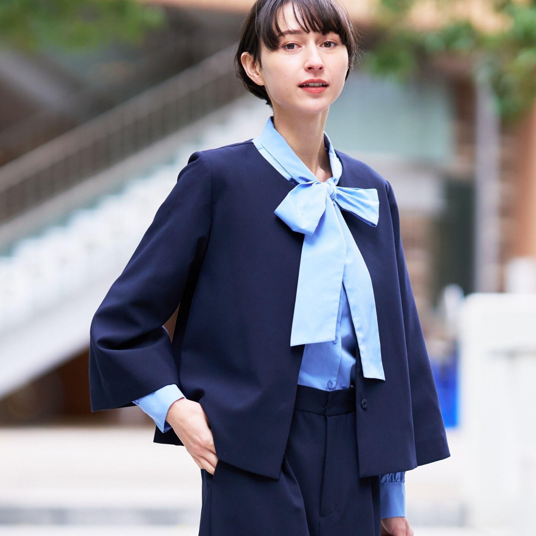 Dessin「【入卒/セレモニー/セットアップ可能】テントラインダブルクロスジャケット」|ノーカラージャケット|