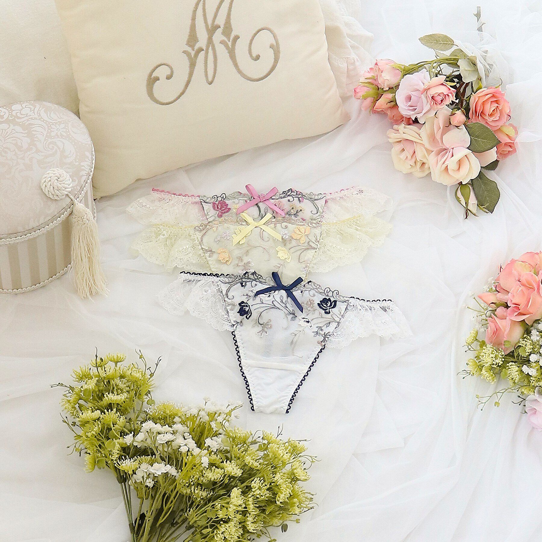 Risa Magli「カトリーヌ Tバックショーツ」|インナー|