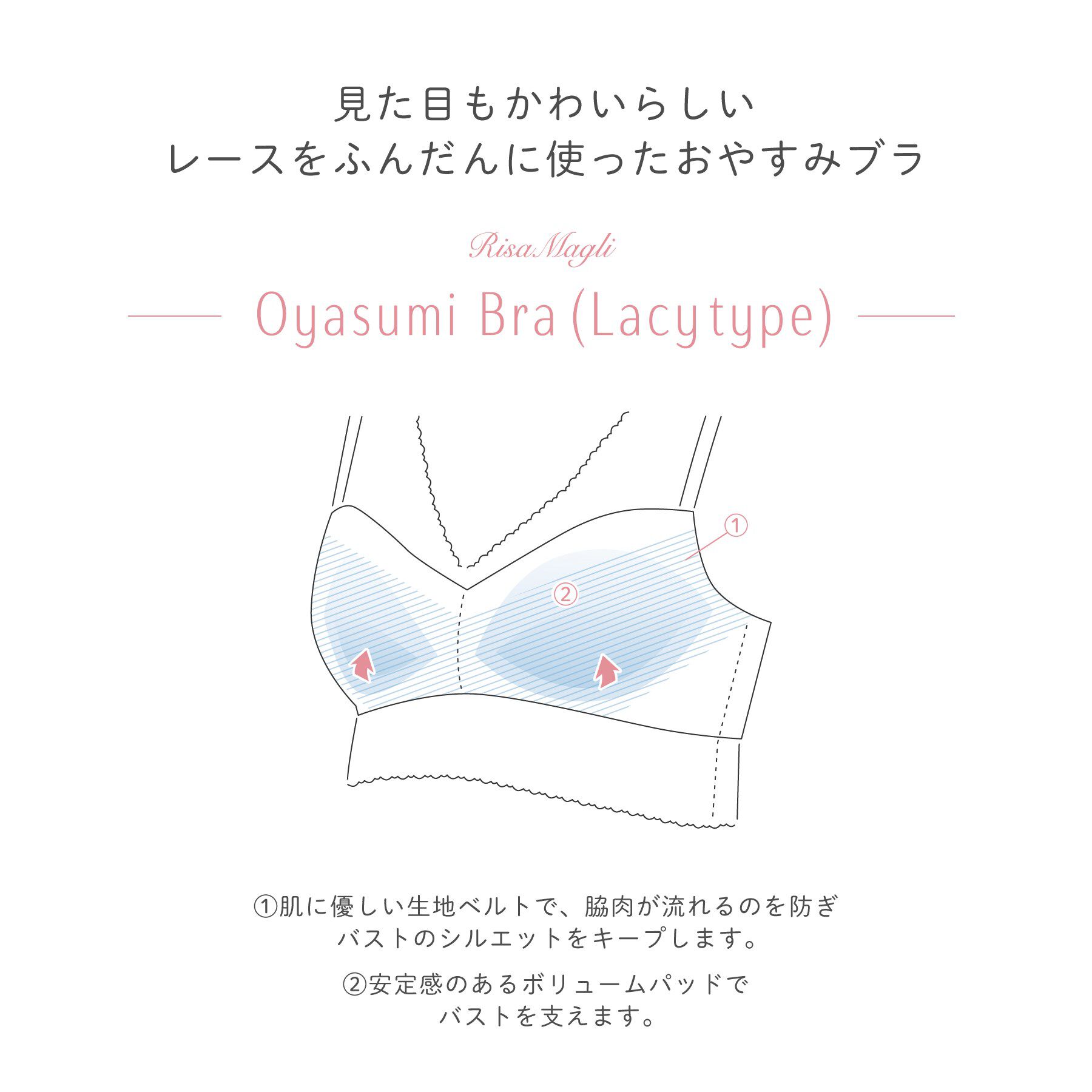 Risa Magli「アルマ おやすみブラ」|インナー|
