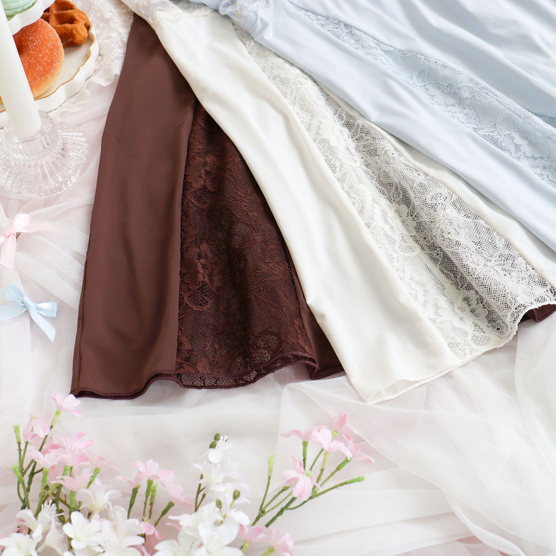 Risa Magli「キャシー カップ付スリップ」|キャミソール|