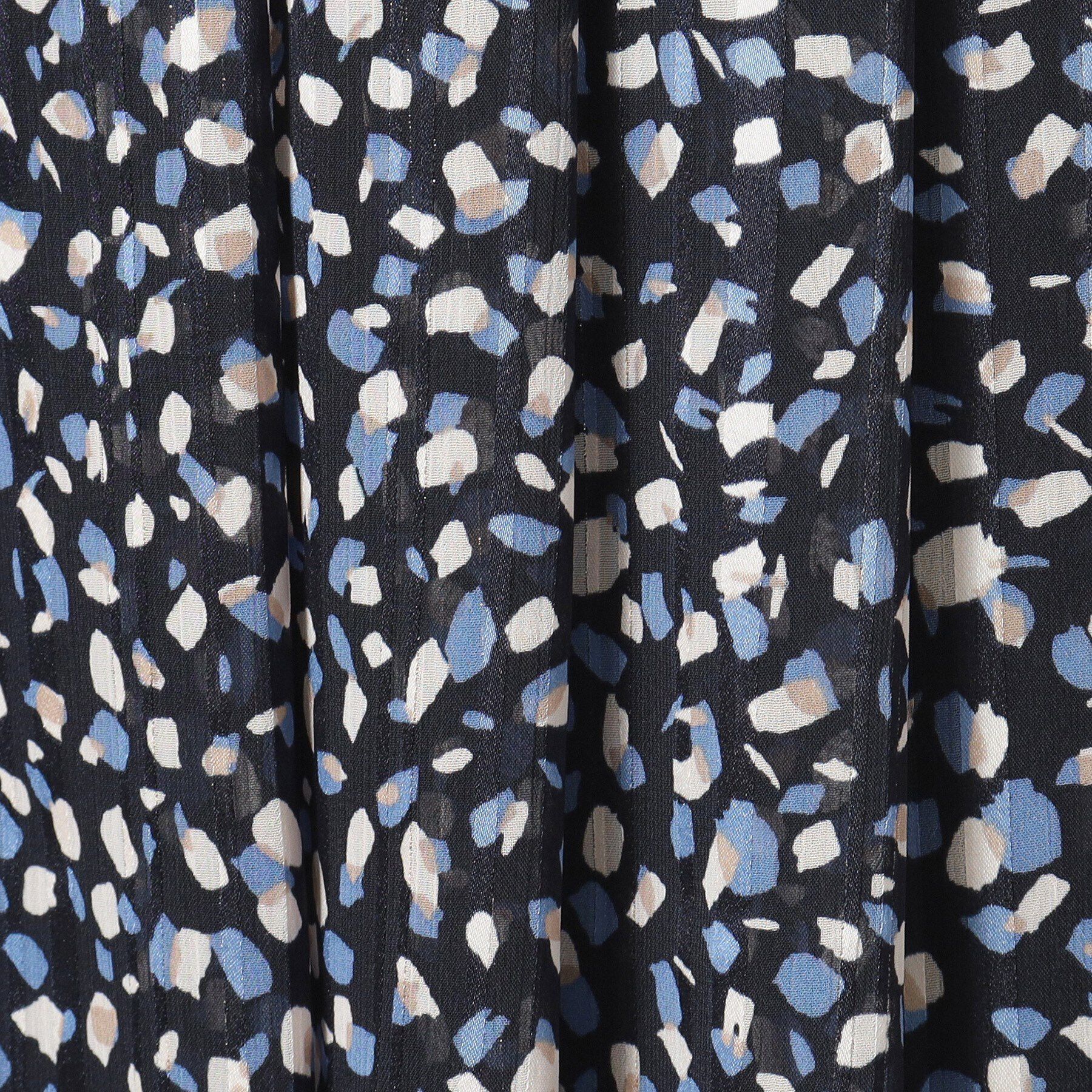 ITS&rsquo;DEMO「【セットアップ可／ウエストゴム／手洗い可】ラメストアニマルドットスカート」|スカート|