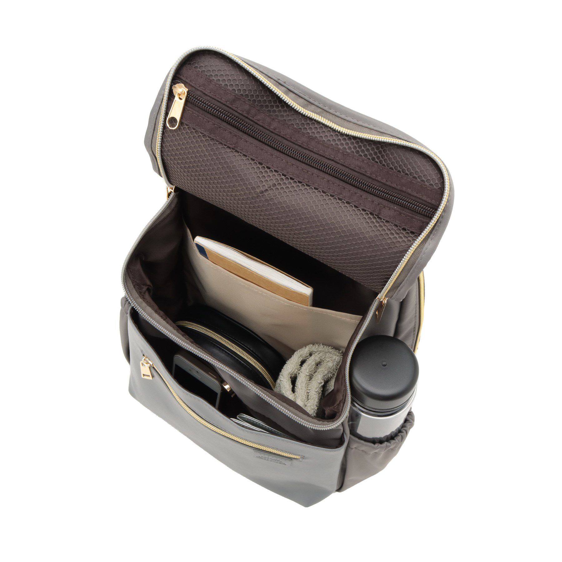 ITS&rsquo;DEMO「【A4対応／ポケット10】収納アドバイザーPCリュック」|リュック|