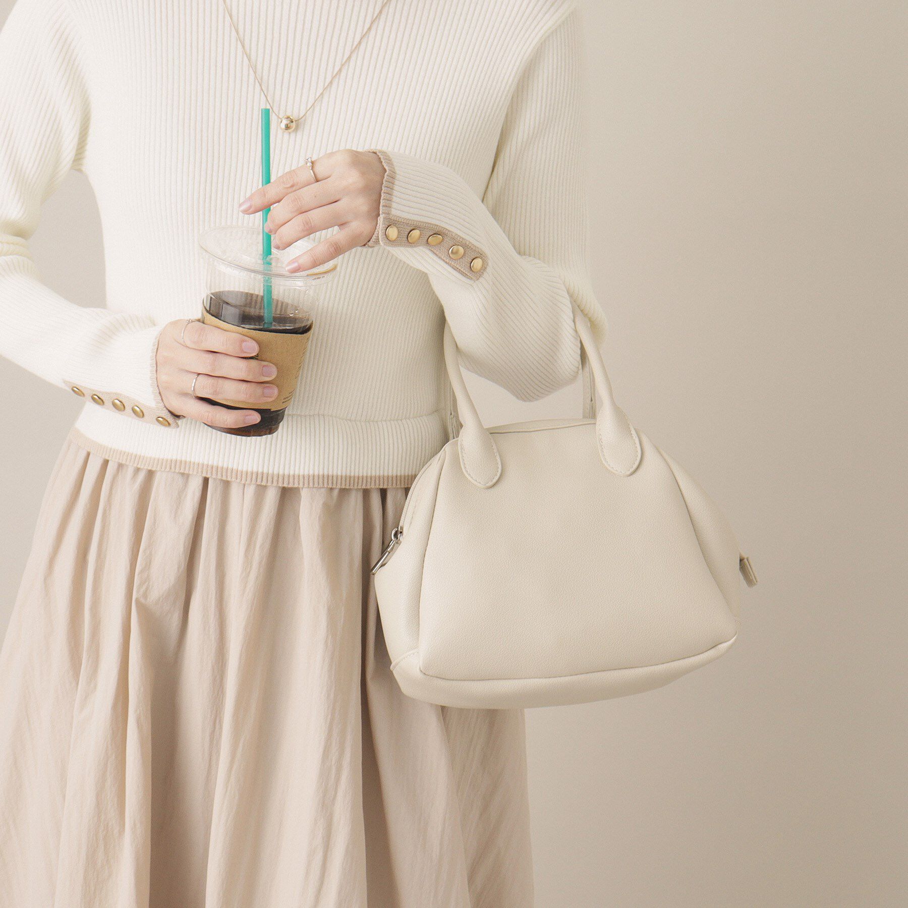 ITS&rsquo;DEMO「2WAYボストントート」|ハンドバッグ|