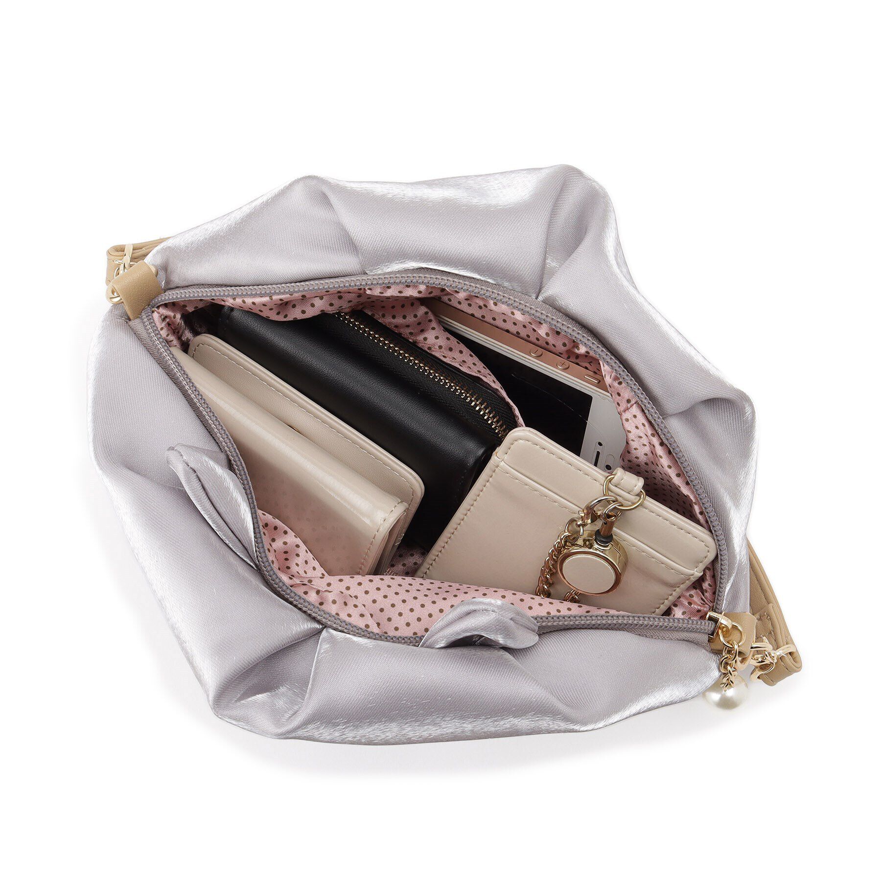 ITS&rsquo;DEMO「猫型ポーチミニトート」|ハンドバッグ|