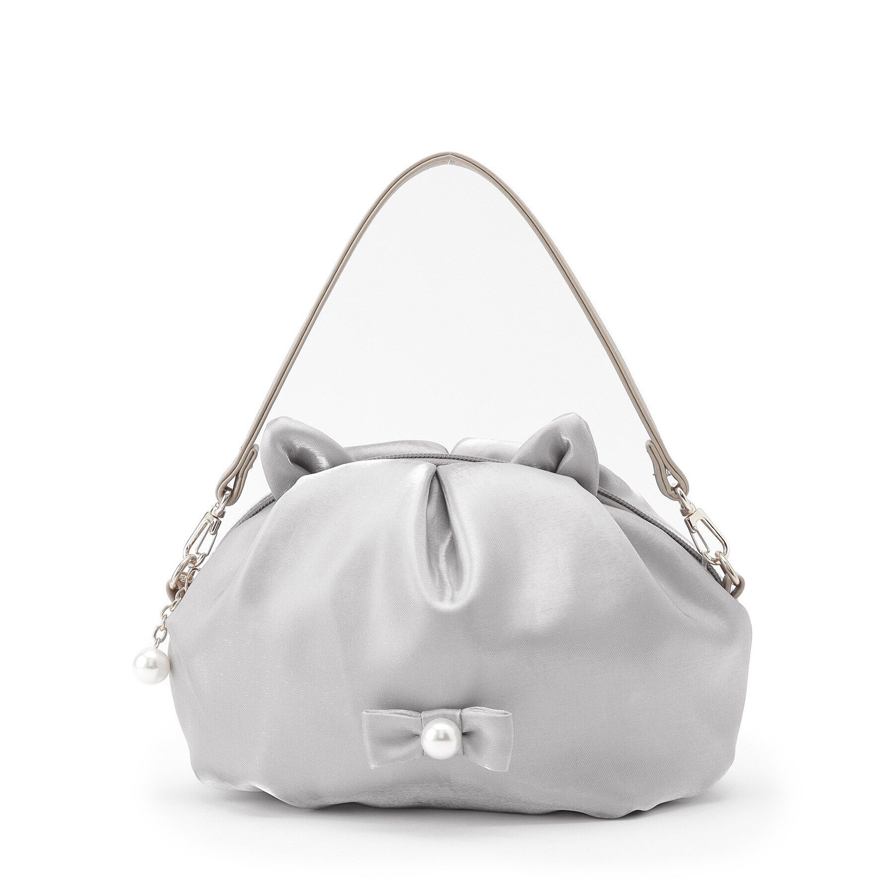 ITS&rsquo;DEMO「猫型ポーチミニトート」|ハンドバッグ|