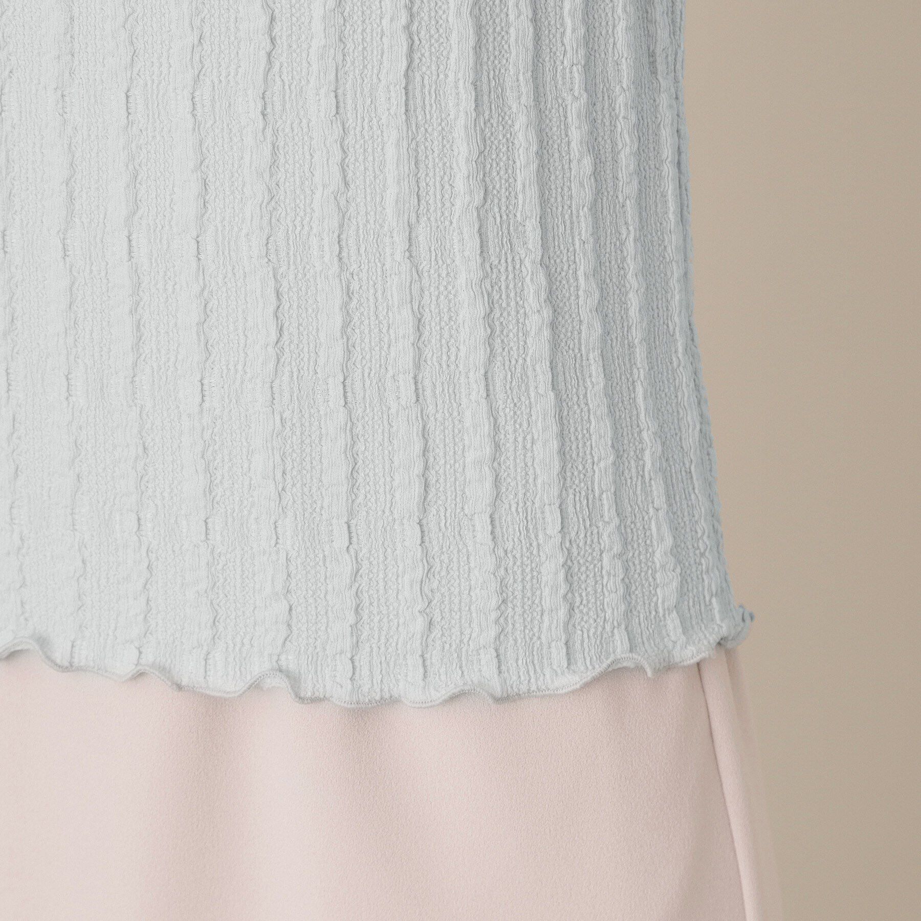 ITS&rsquo;DEMO「【手洗い可】ふくれジャカードプルオーバー」|Tシャツ・カットソー|