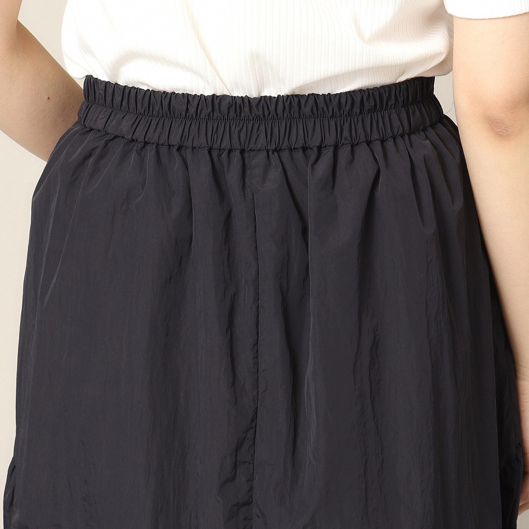 ITS&rsquo;DEMO「【後ろウエストゴム／手洗い可】バルーンスカート」|スカート|