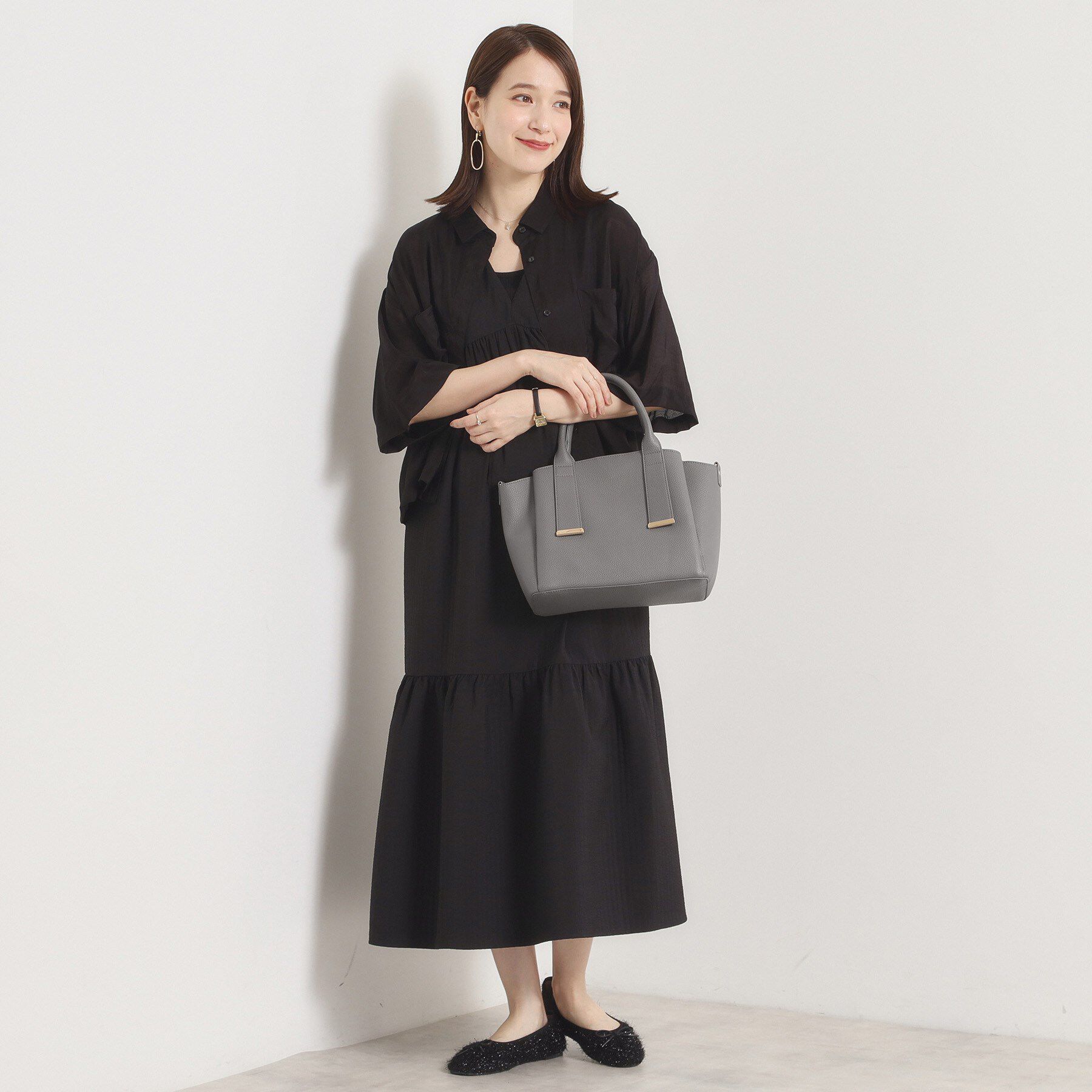 ITS&rsquo;DEMO「＜かるバッグ＞2WAYトート」|ハンドバッグ|