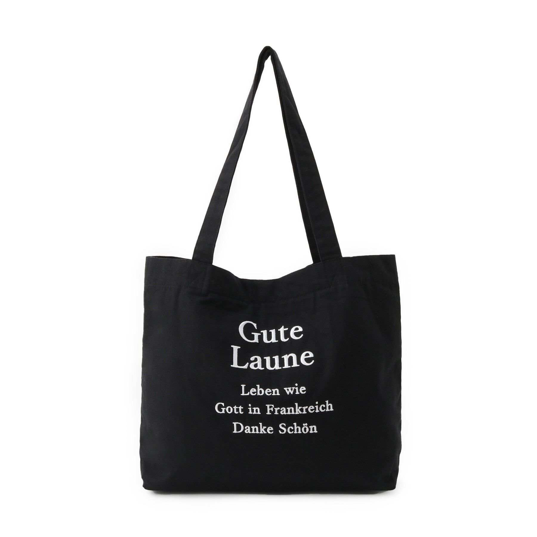 ITS&rsquo;DEMO「【A4対応】ロゴ刺繍ラージトート」|トートバッグ|