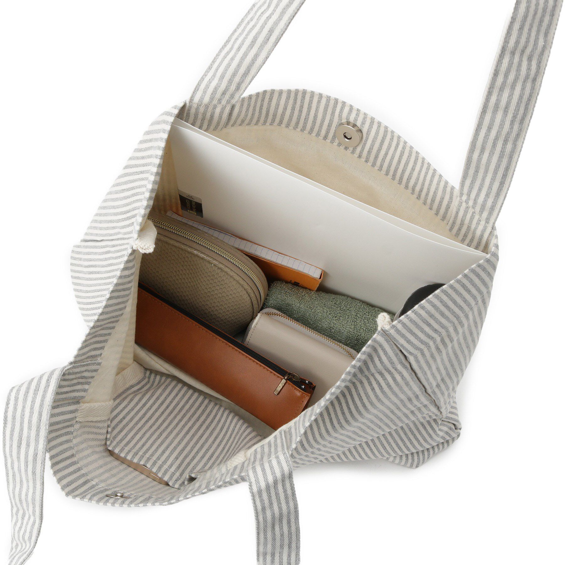 ITS&rsquo;DEMO「【A4対応】ロゴ刺繍ラージトート」|トートバッグ|