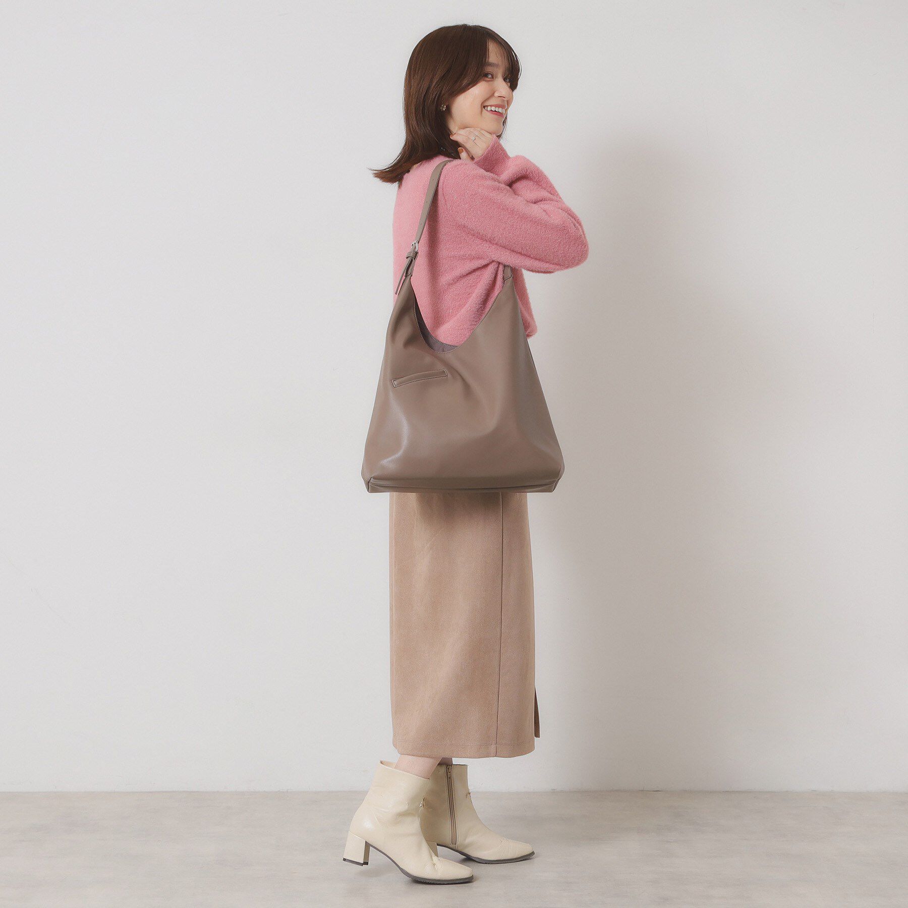 ITS&rsquo;DEMO「【A4対応】PUワンショル」|ショルダー・メッセンジャー|