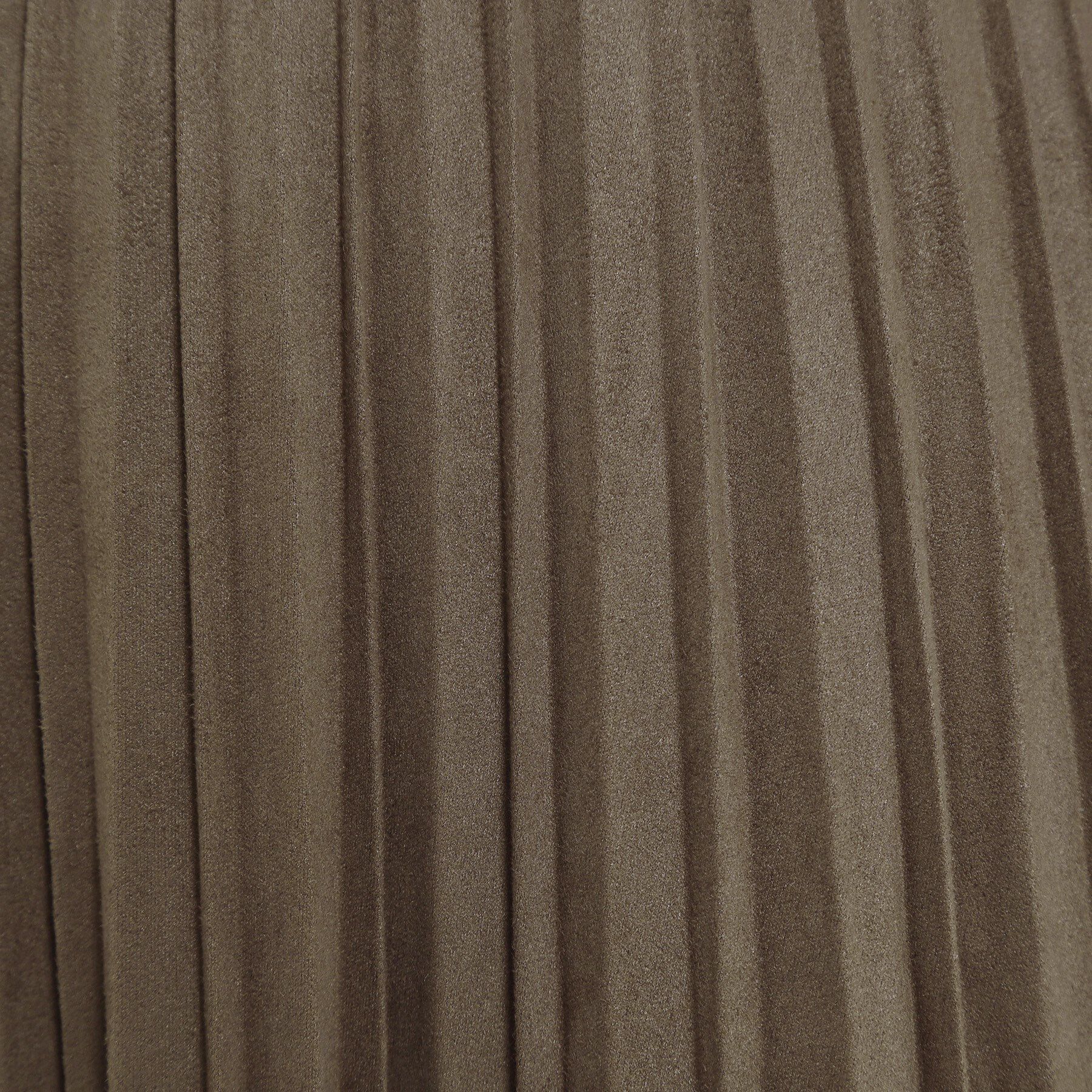 ITS&rsquo;DEMO「【手洗い可/ウエストゴム】フェイクスエードプリーツスカート」|スカート|