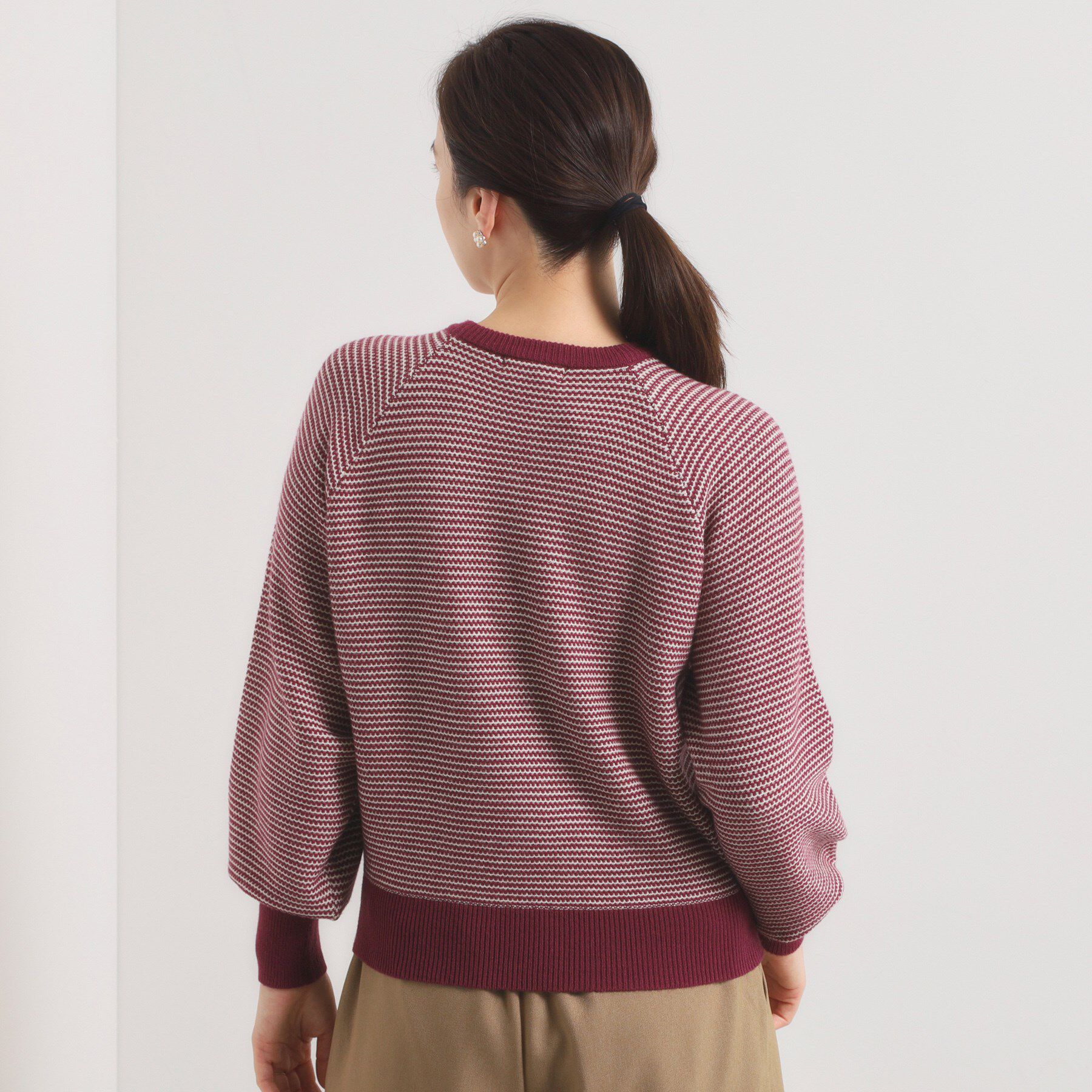 ITS&rsquo;DEMO「【手洗い可】柄編みニット」|ニット・セーター|