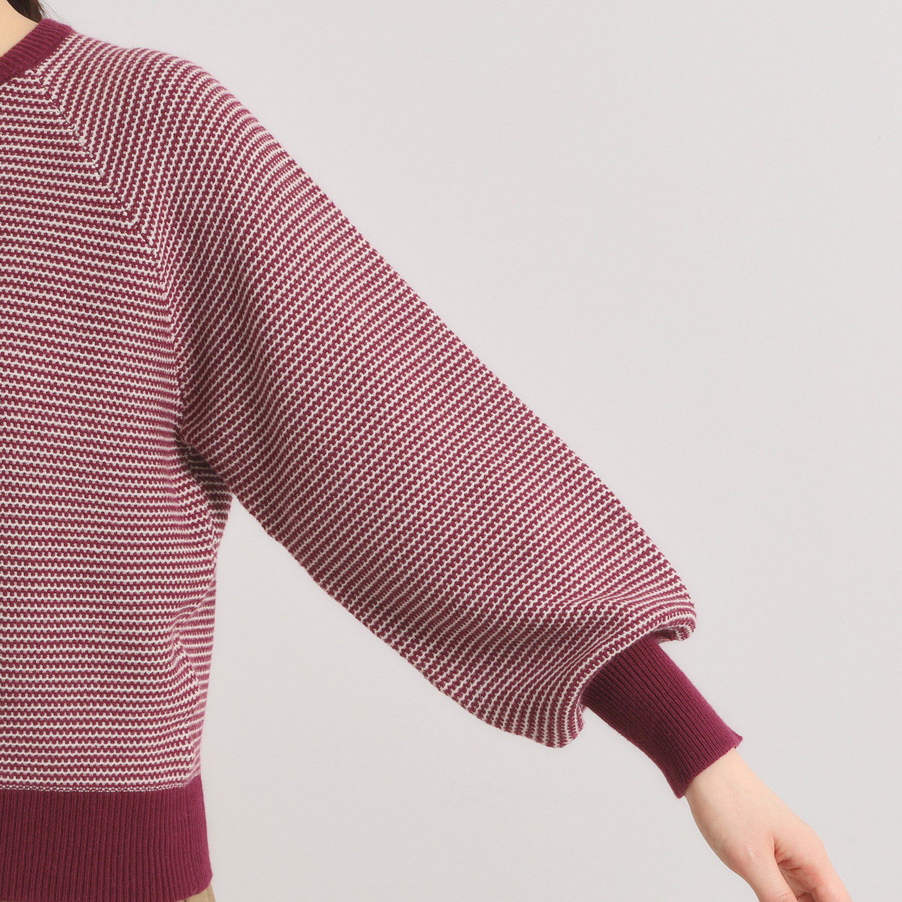 ITS&rsquo;DEMO「【手洗い可】柄編みニット」|ニット・セーター|