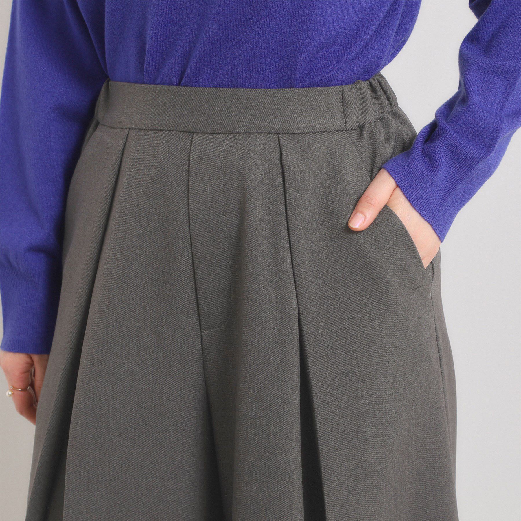 ITS&rsquo;DEMO「【手洗い可】ツイルタックワイドパンツ」|その他|