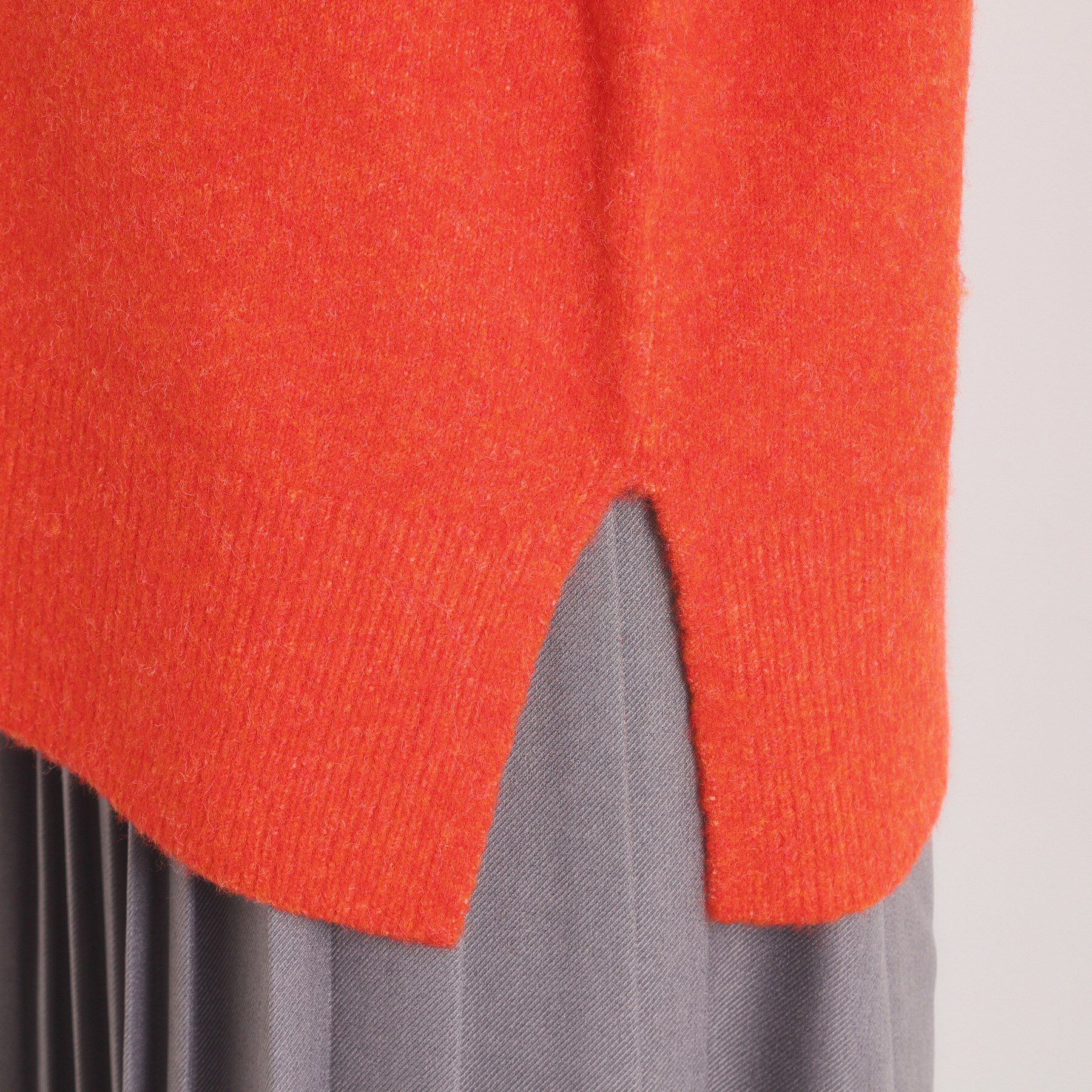 ITS&rsquo;DEMO「【洗濯機OK】ミックスヤーンクルーニット」|ニット・セーター|