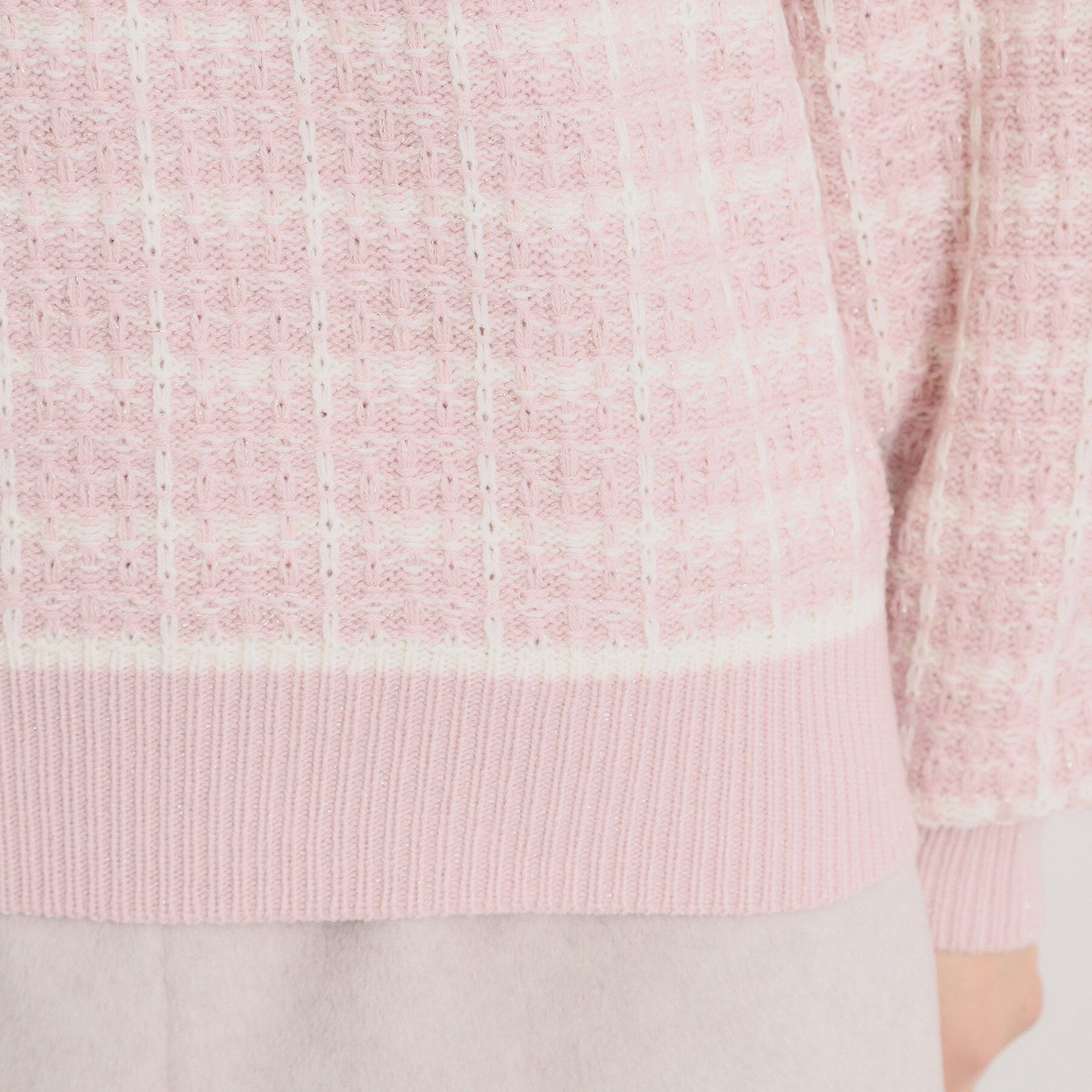 ITS&rsquo;DEMO「【手洗い可】ツイードニット」|ニット・セーター|