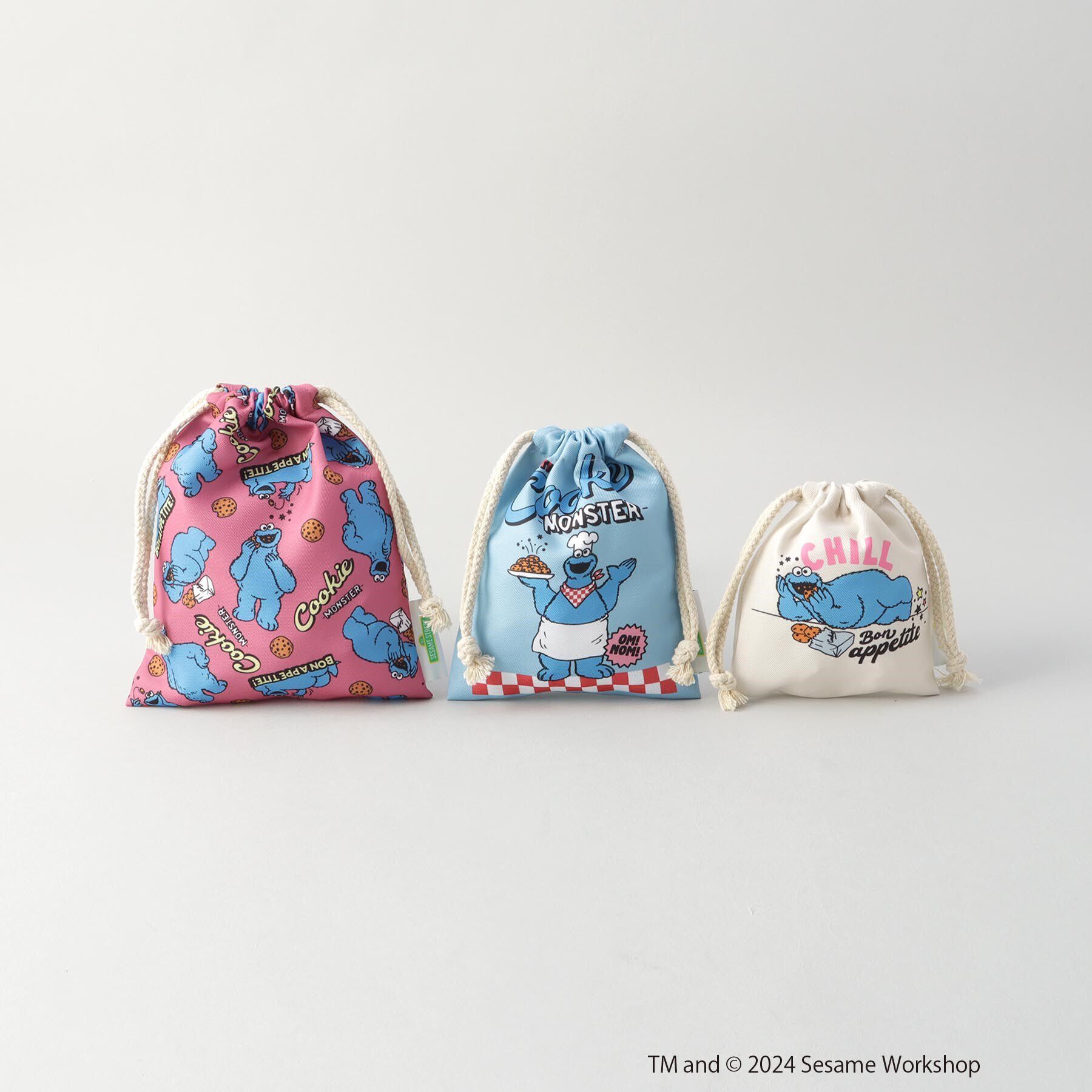 212 KITCHEN STORE「◆巾着セット クッキーモンスター ＜SESAME STREET＞」|その他|その他
