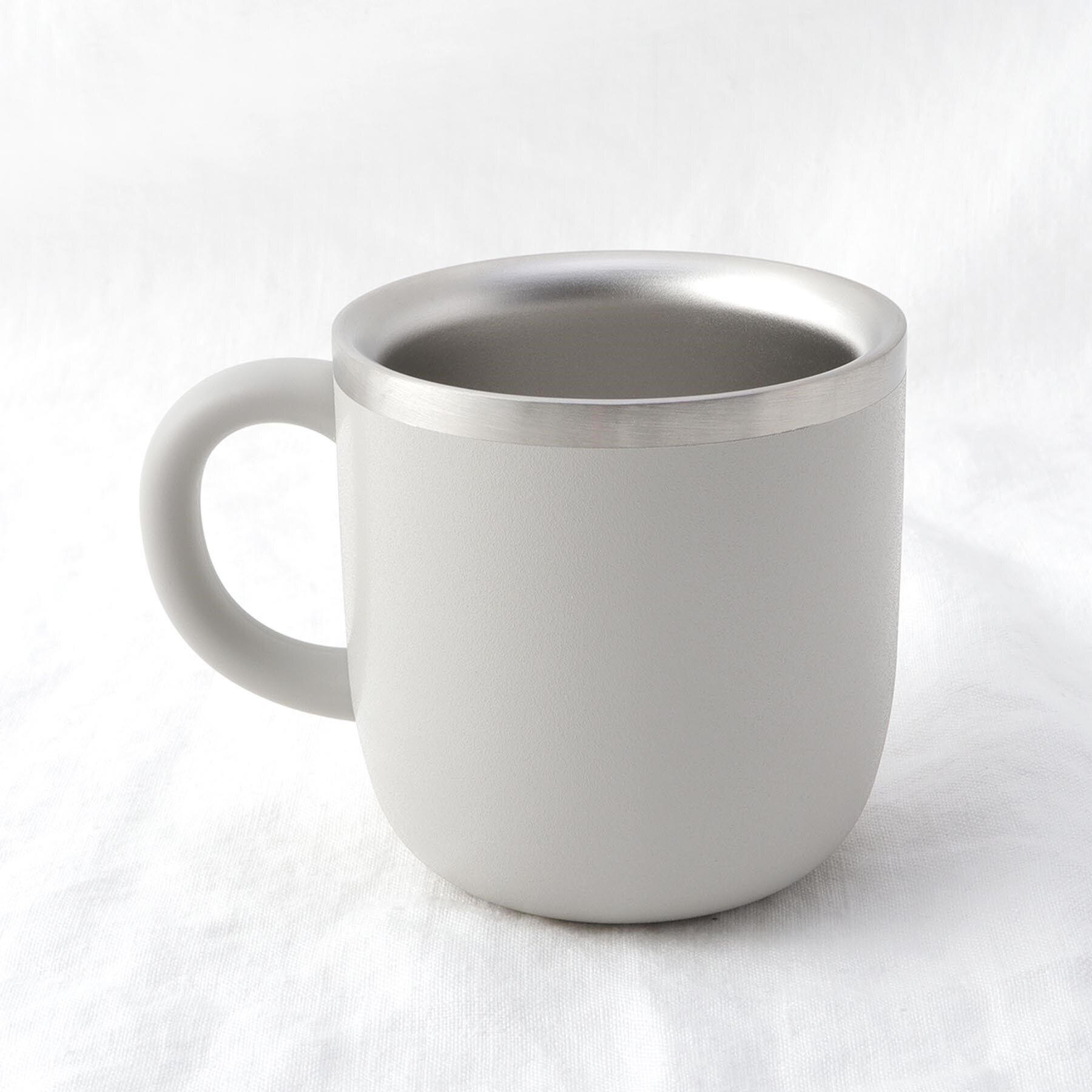 212 KITCHEN STORE「◆ON℃ZONE 白湯専科マグカップ 320GY」|グラス・マグカップ|