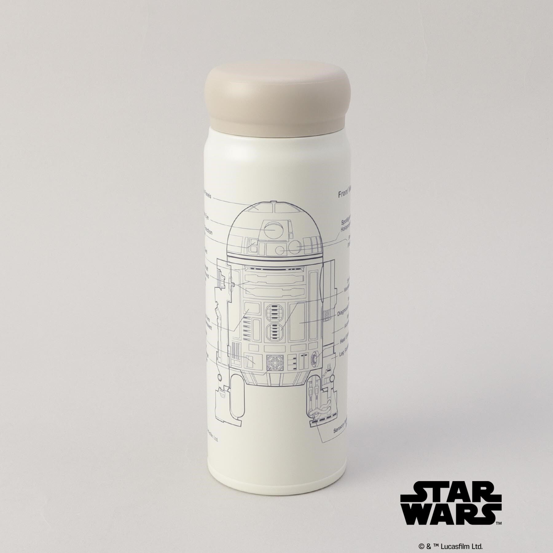 212 KITCHEN STORE「ステンレスマグボトル480ml R2-D2設計図 ＜STAR WARS スター・ウォーズ ＞」|その他|その他