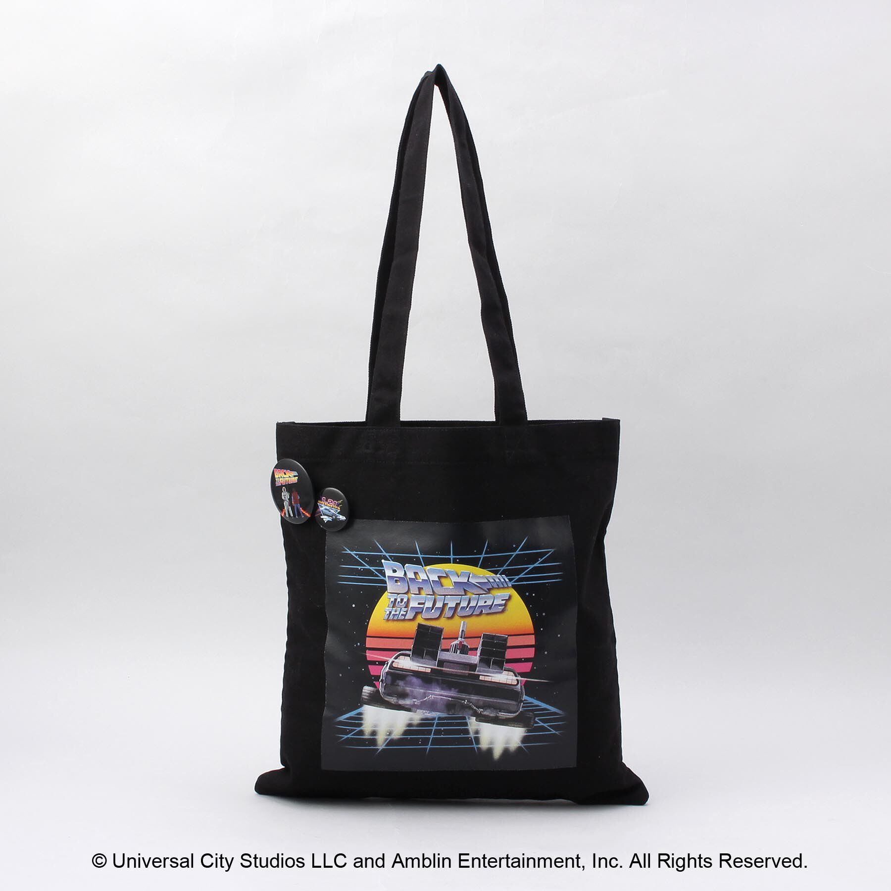 212 KITCHEN STORE「缶バッジ付きトート BKタイムマシンン＜Back To The Future バックトゥザフューチャ」|その他|その他