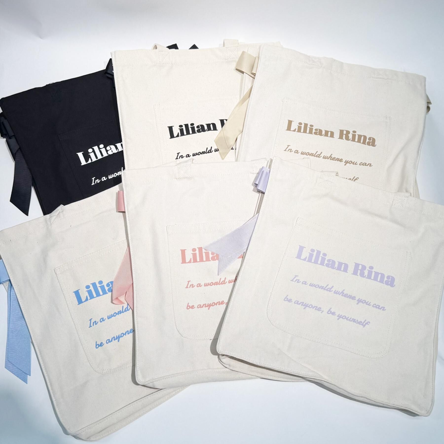 Ober Tashe「【新色入荷】推し活にもぴったり！リリアンリーナサイドリボントートバッグ」|トートバッグ|