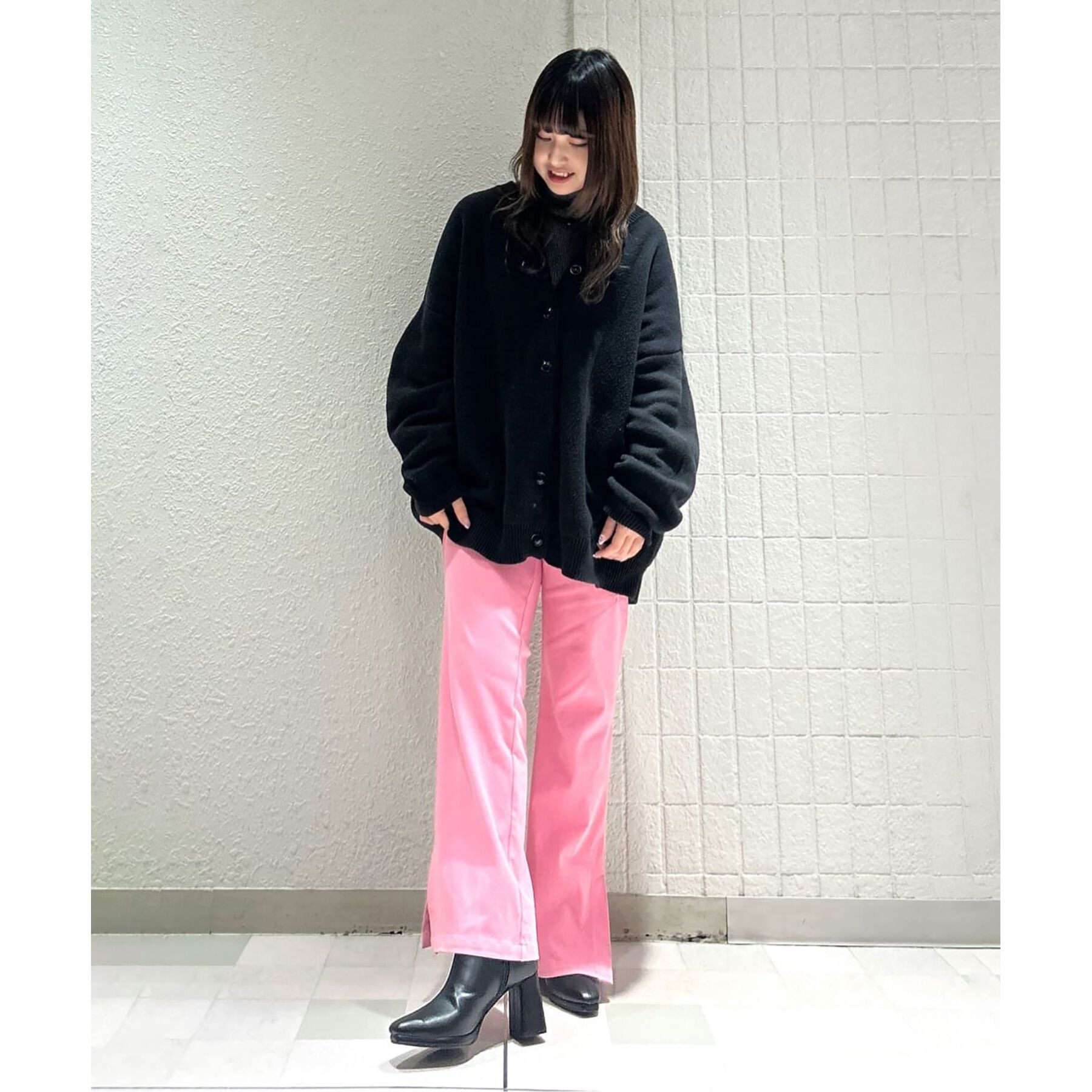 ESPERANZA「ブロックヒールショートブーツ」|ショートブーツ|