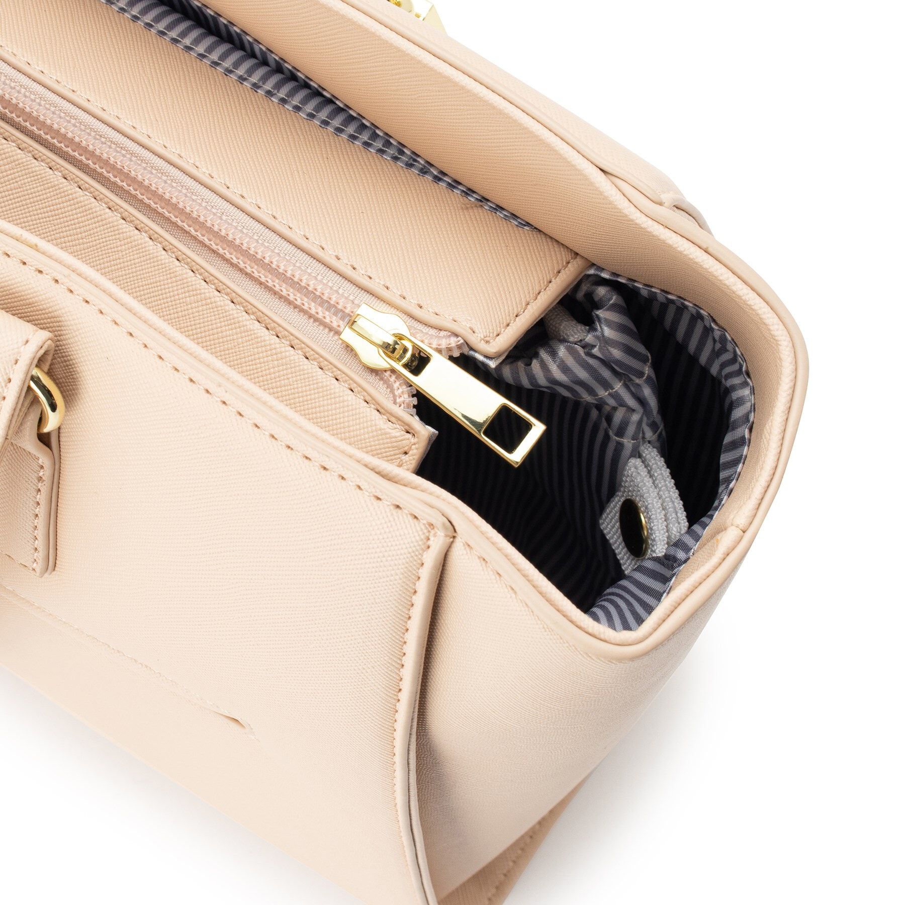 Ober Tashe「ロゴ型押し3層トート」|トートバッグ|