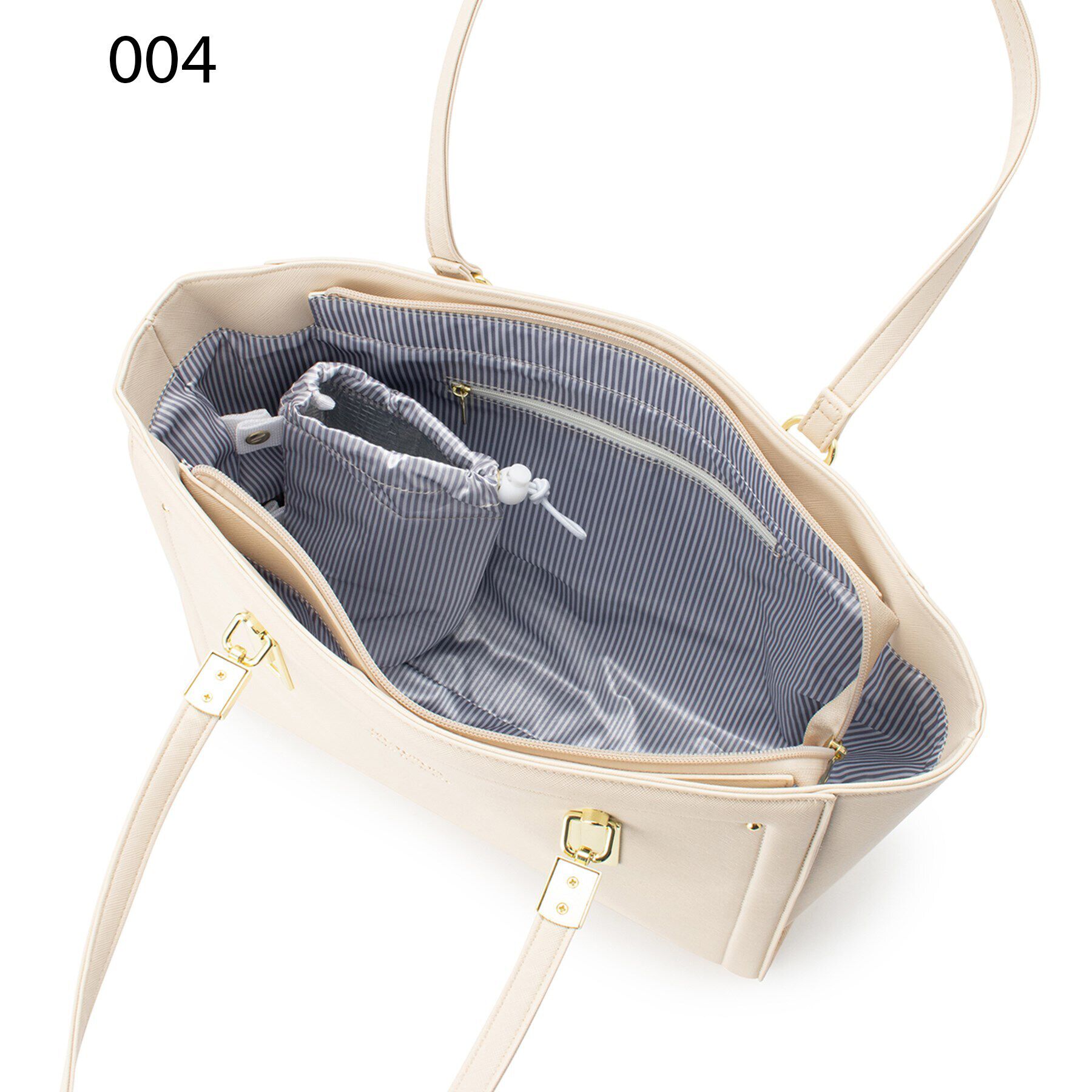 Ober Tashe「ロゴ型押し3層トート」|トートバッグ|