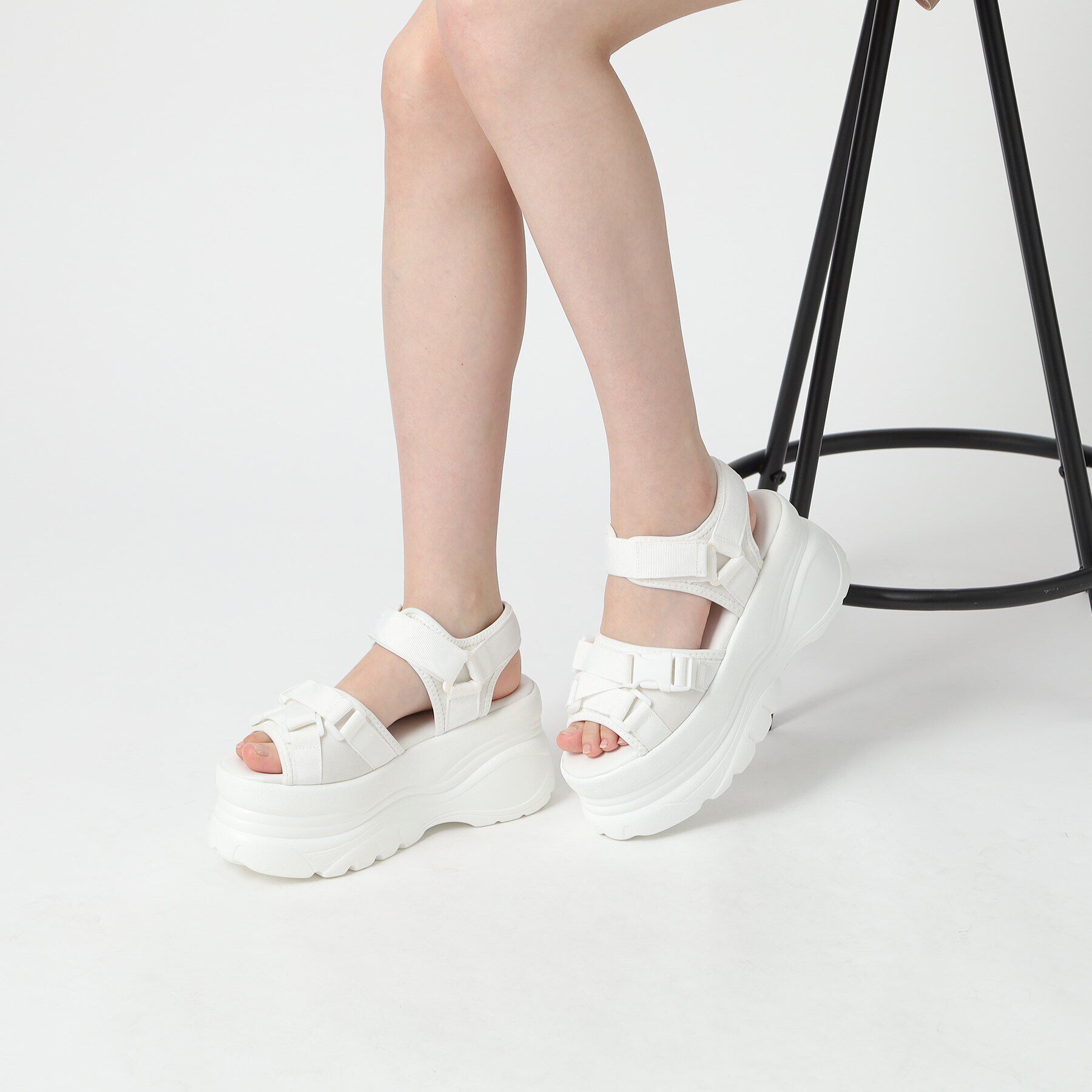 csT&P「厚底ベルト付きスポサン」|サンダル|