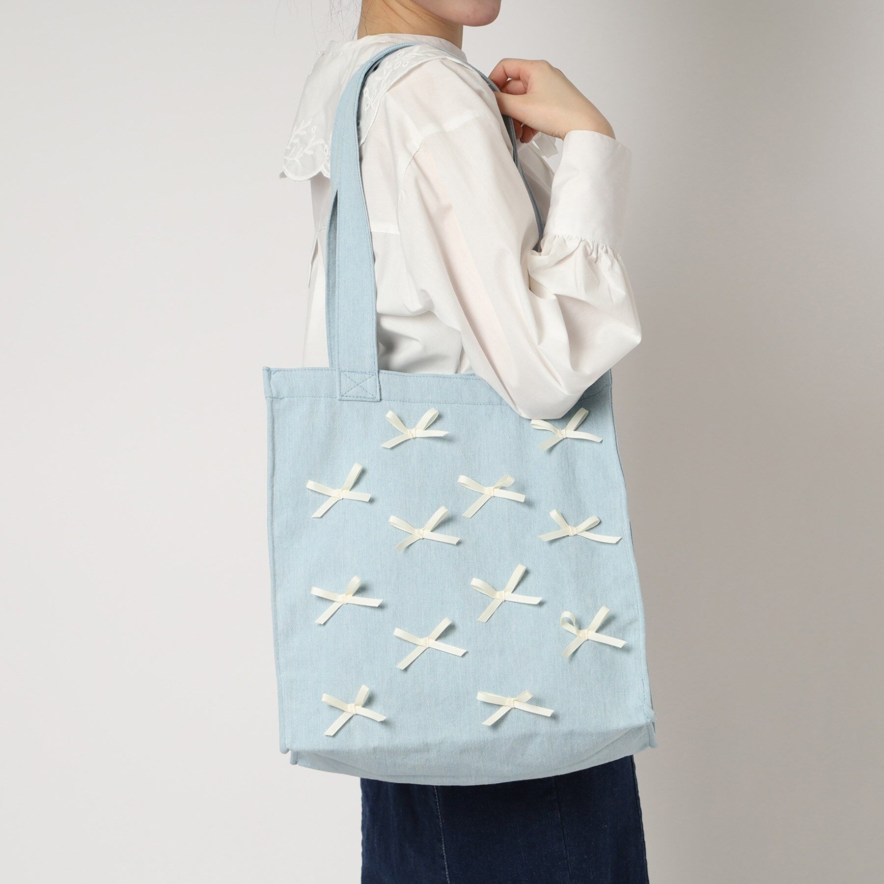 Ober Tashe「通勤通学に使える！リボントートバッグ」|トートバッグ|