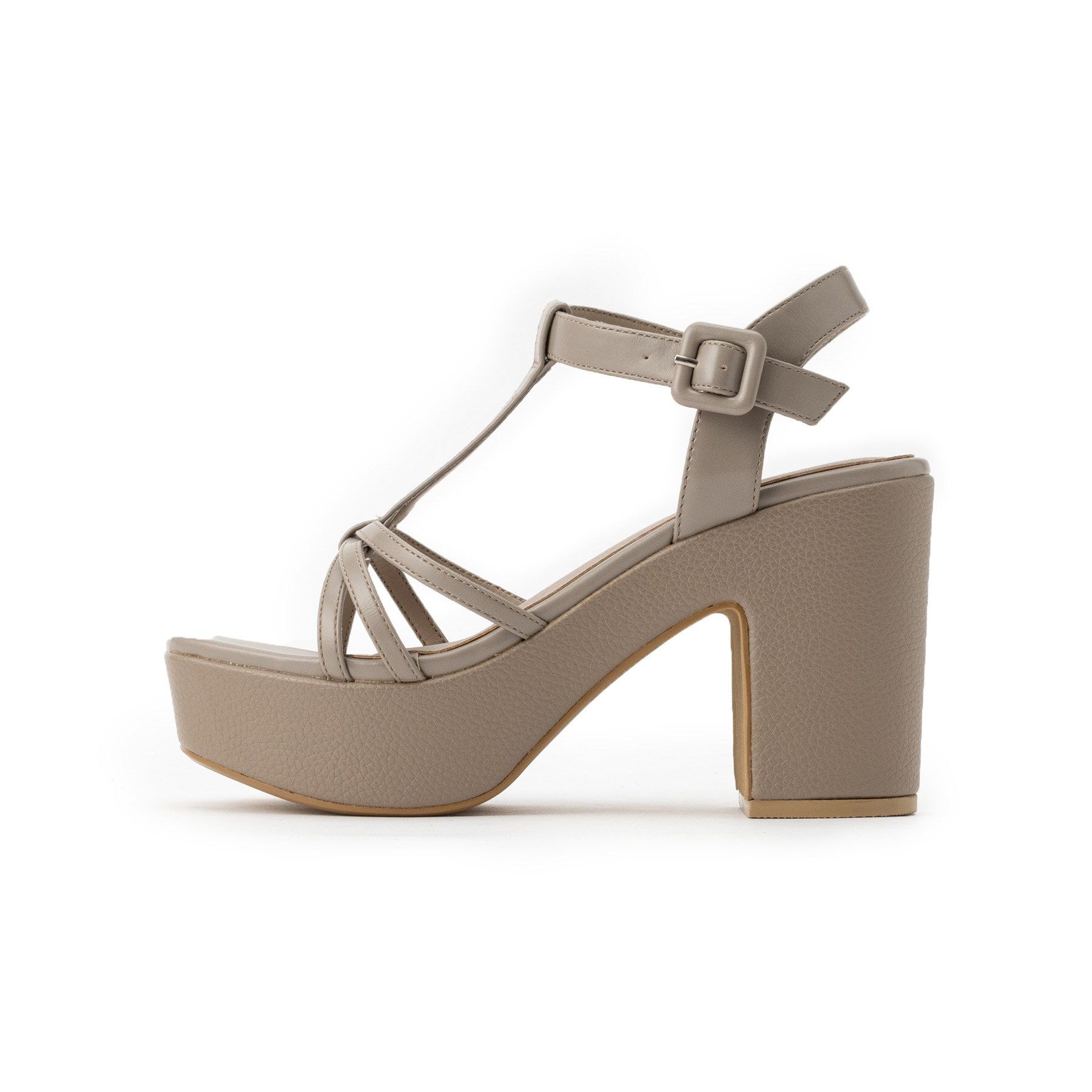 ESPERANZA「Tストラップチャンキーヒールサンダル 24SS」|サンダル|