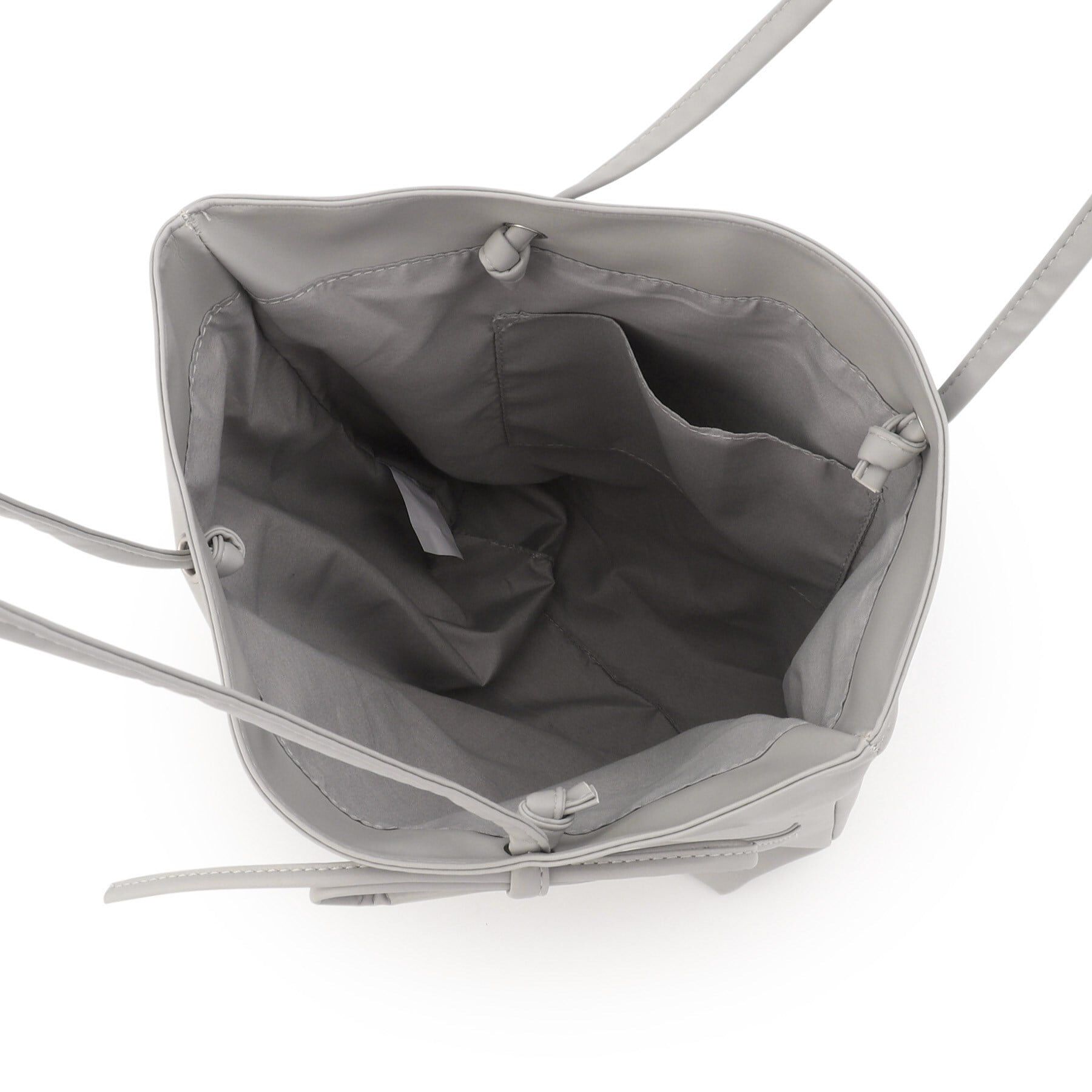 Ober Tashe「合皮リボンモチーフA4トート」|トートバッグ|