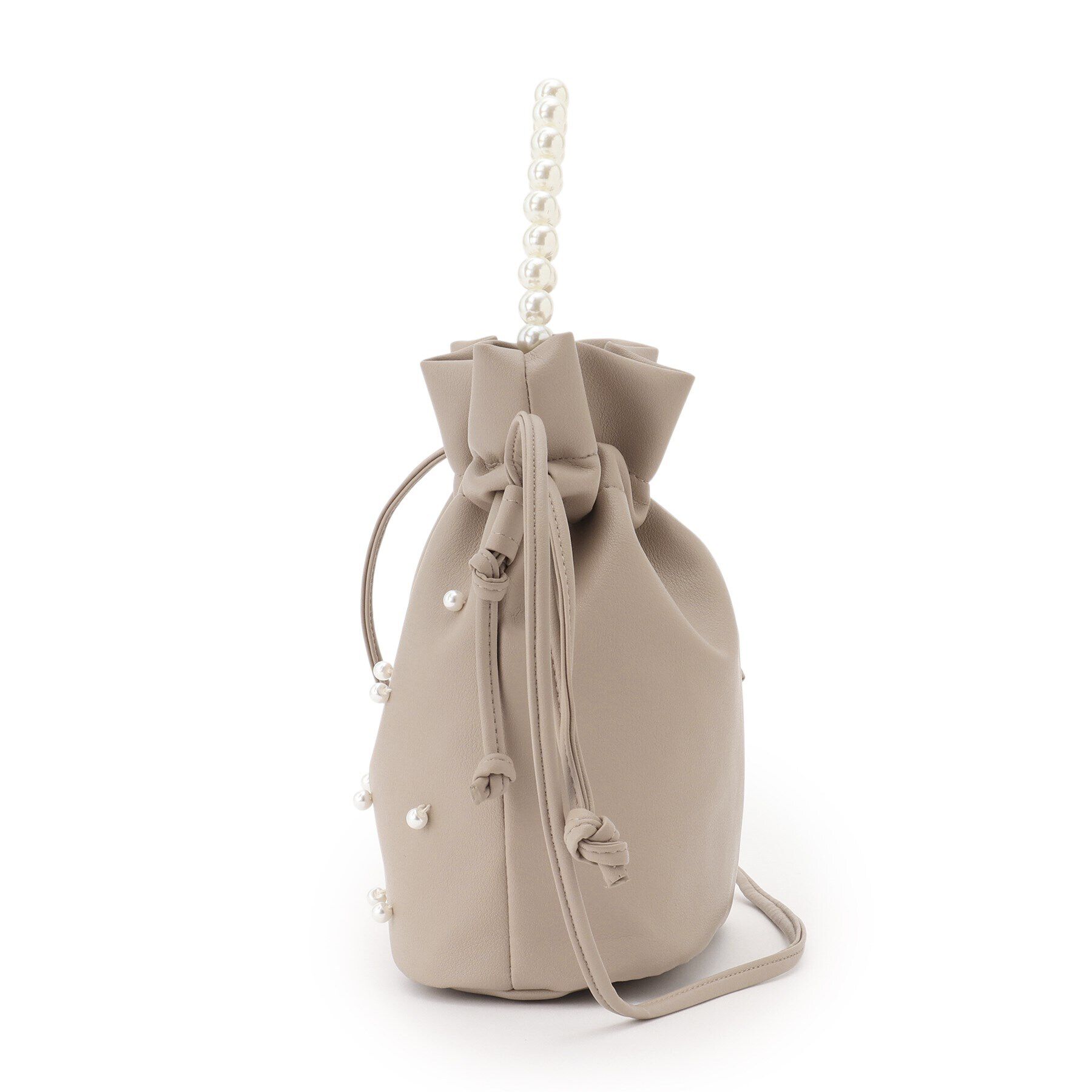 Ober Tashe「パール調巾着2WAYショルダー」|ショルダー・メッセンジャー|