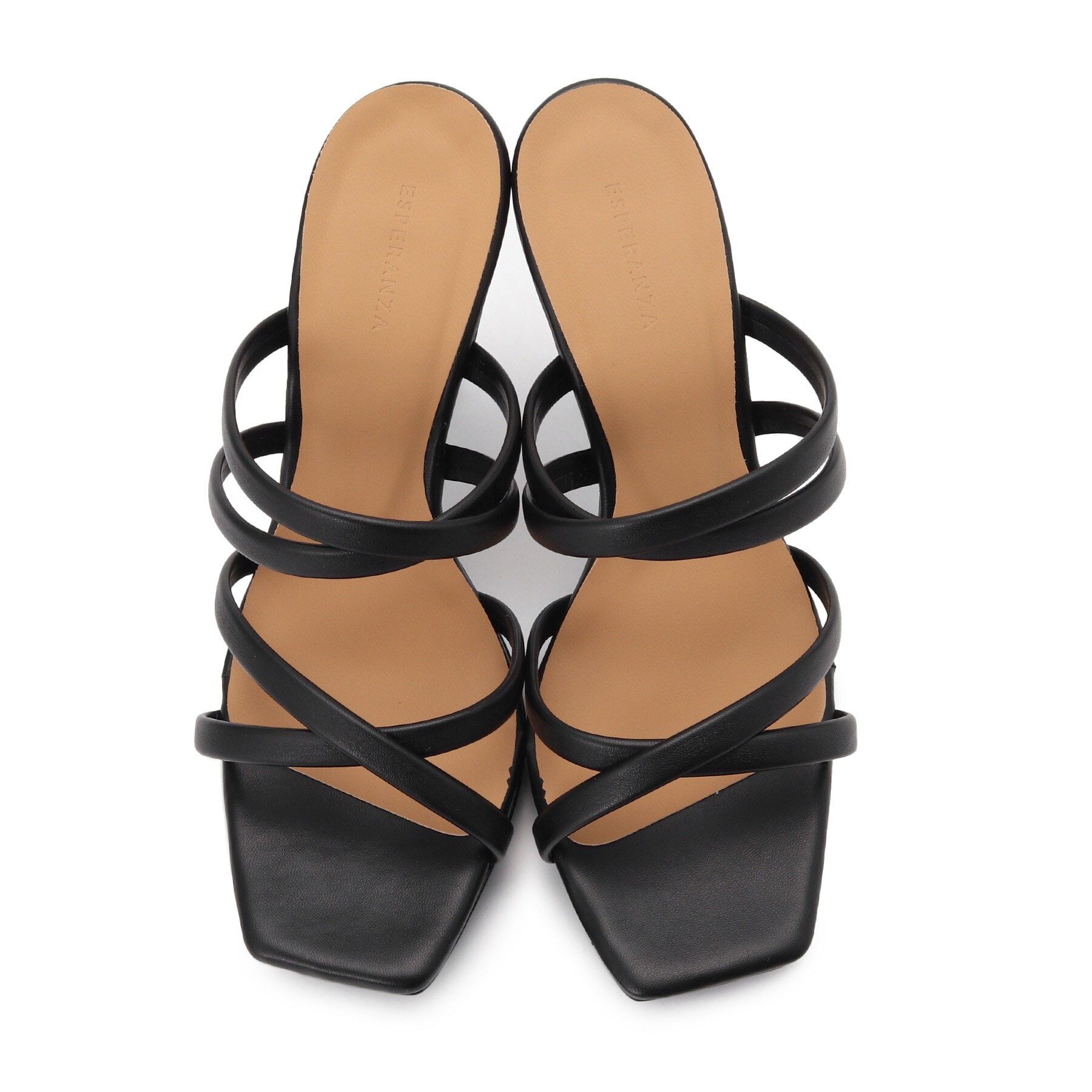 ESPERANZA「ダブルクロスストラップサンダル」|サンダル|