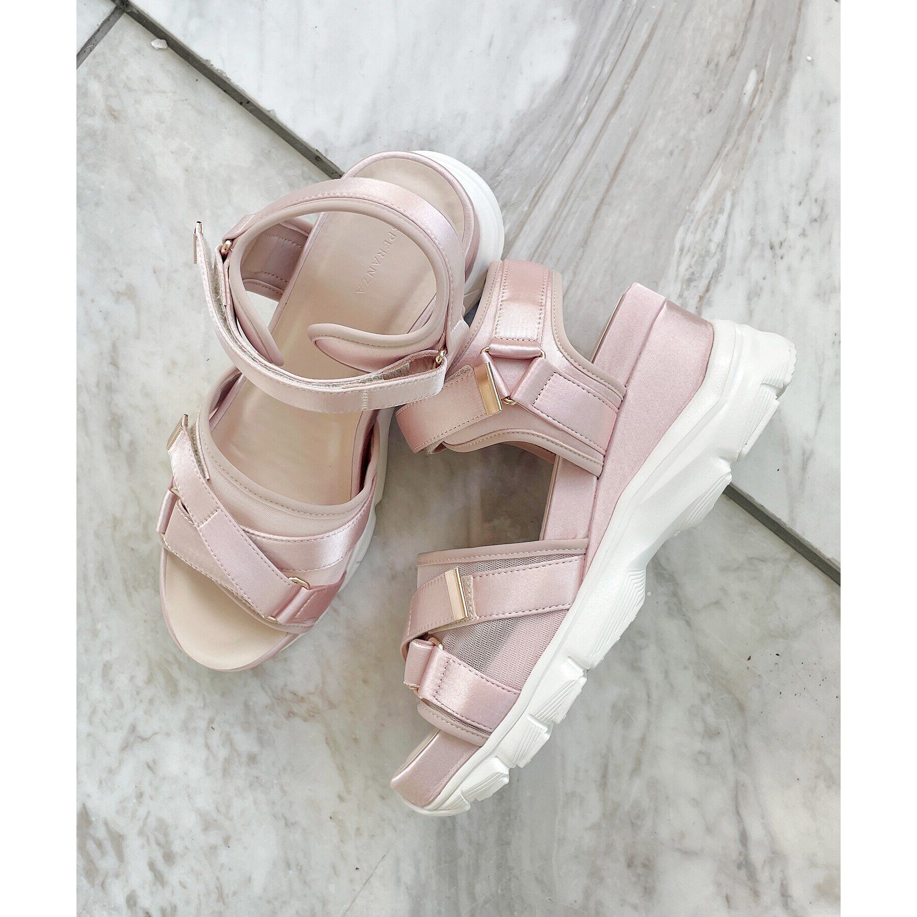 ESPERANZA「チュールベルトスポサン」|サンダル|