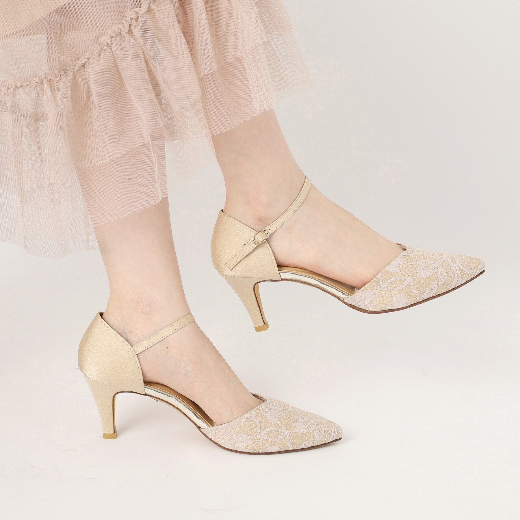 ESPERANZA「アンクルストラップパンプス」|パンプス|