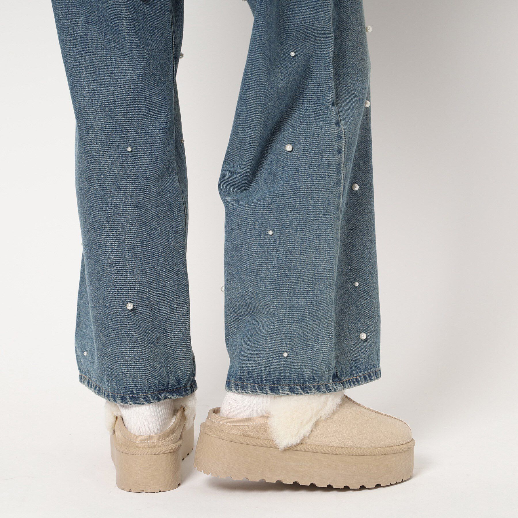 csT&P「厚底ムートンサンダル」|サンダル|